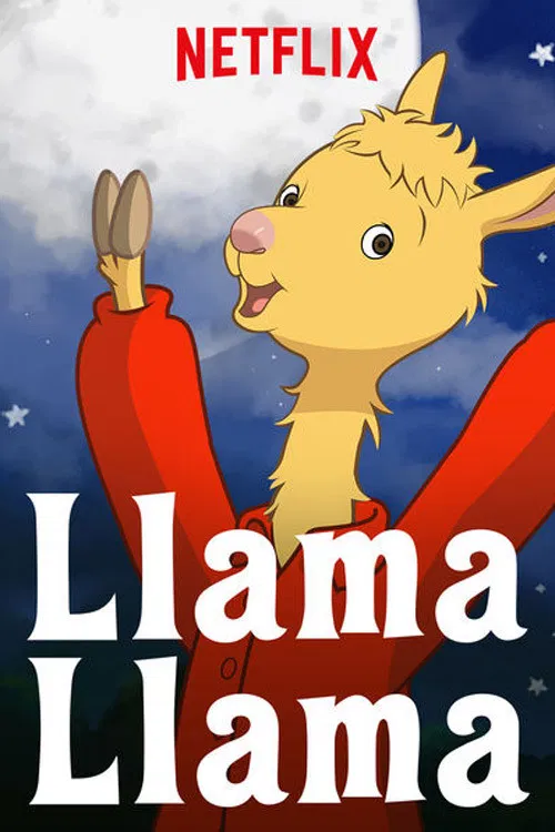 Poster chính thức của phim Phim Hoạt Hình, Phim Thiếu Nhi "Bé lạc đà Llama Llama (Phần 1)" (Llama Llama - 2018), với sự tham gia của diễn viên Jennifer Garner và Alistair Abell.