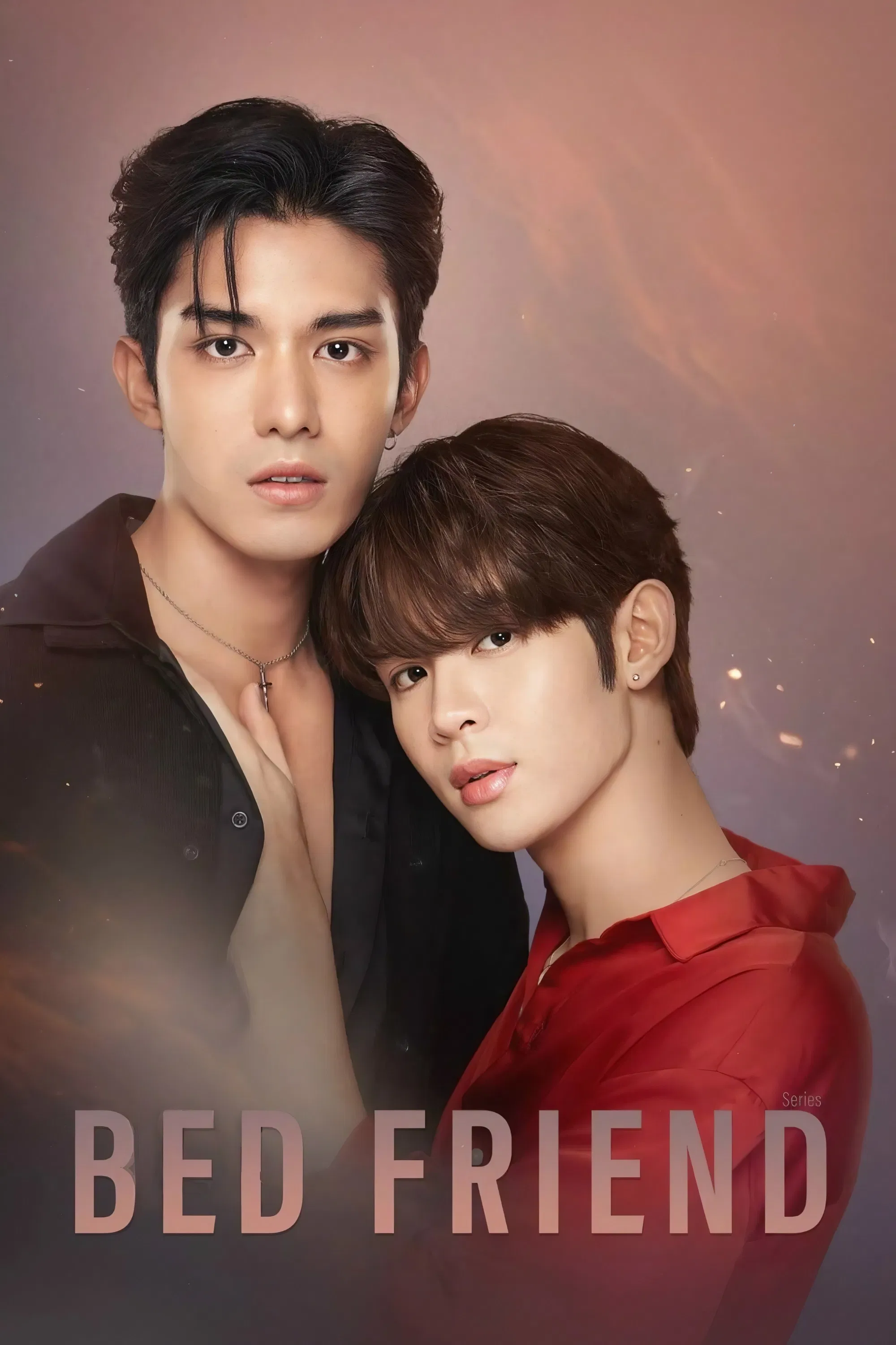 Poster chính thức của phim Phim Tâm Lý "Bed Friend: Đừng Đùa Với Lửa" (Bed Friend - 2023), với sự tham gia của diễn viên Siraphop Manithikhun và Supamongkon Wongwisut.