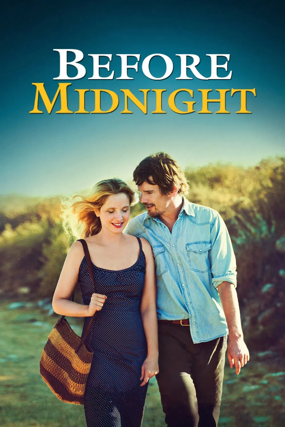 Poster chính thức của phim Phim Tình Cảm, Phim Tâm Lý "Before Midnight" (Before Midnight - 2013), với sự tham gia của diễn viên Ethan Hawke và Julie Delpy.