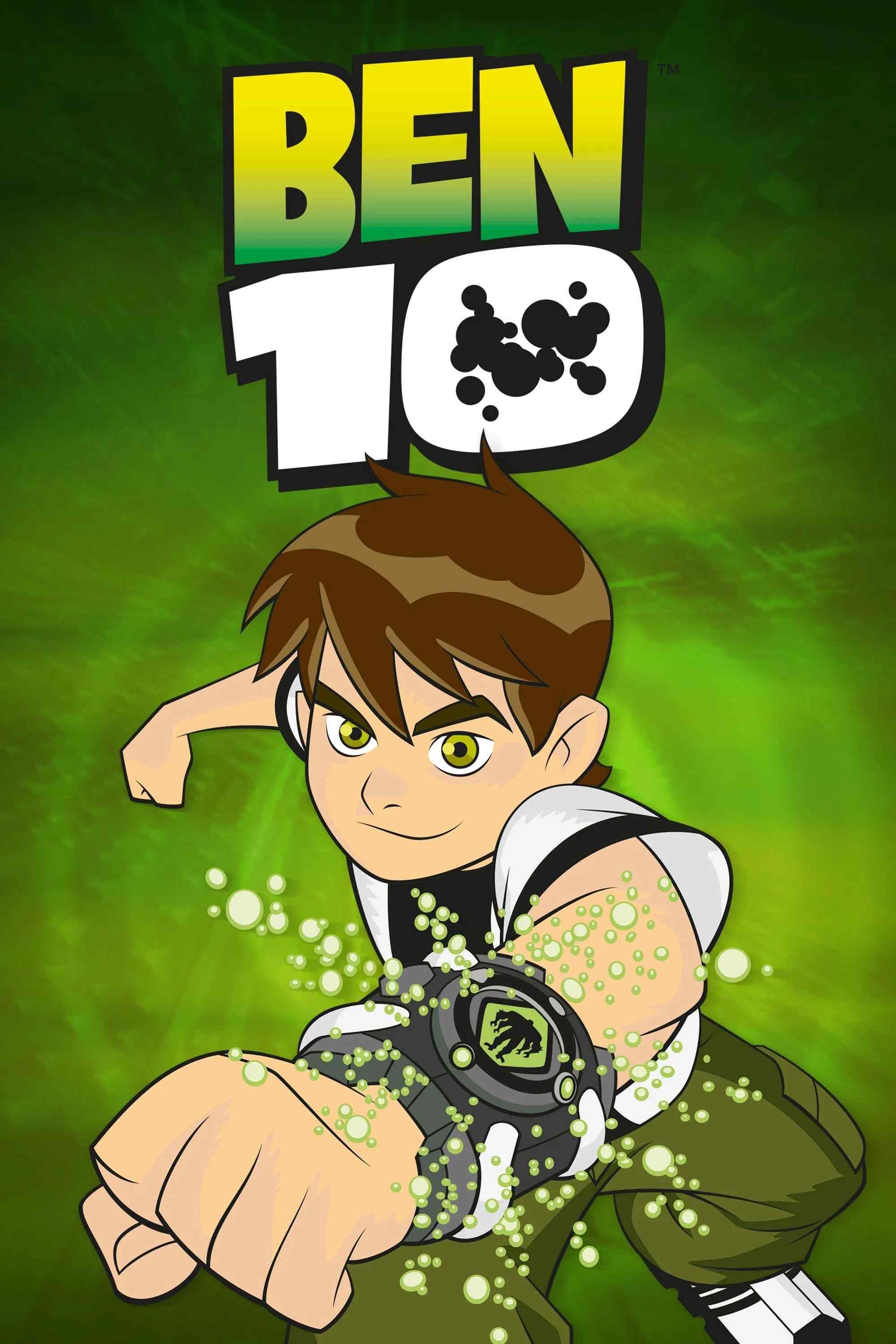 Poster chính thức của phim Phim Hoạt Hình, Phim Viễn Tưởng & Giả Tưởng "Ben 10 (Phần 3)" (Ben 10 - 2005), với sự tham gia của diễn viên Tara Strong và Paul Eiding.