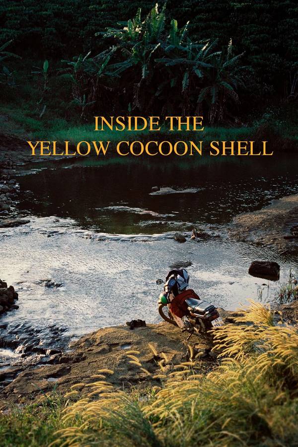 Poster chính thức của phim Phim Tâm Lý "Bên Trong Vỏ Kén Vàng" (Inside the Yellow Cocoon Shell - 2023), với sự tham gia của diễn viên Le Phong Vu và Dylan Besseau.