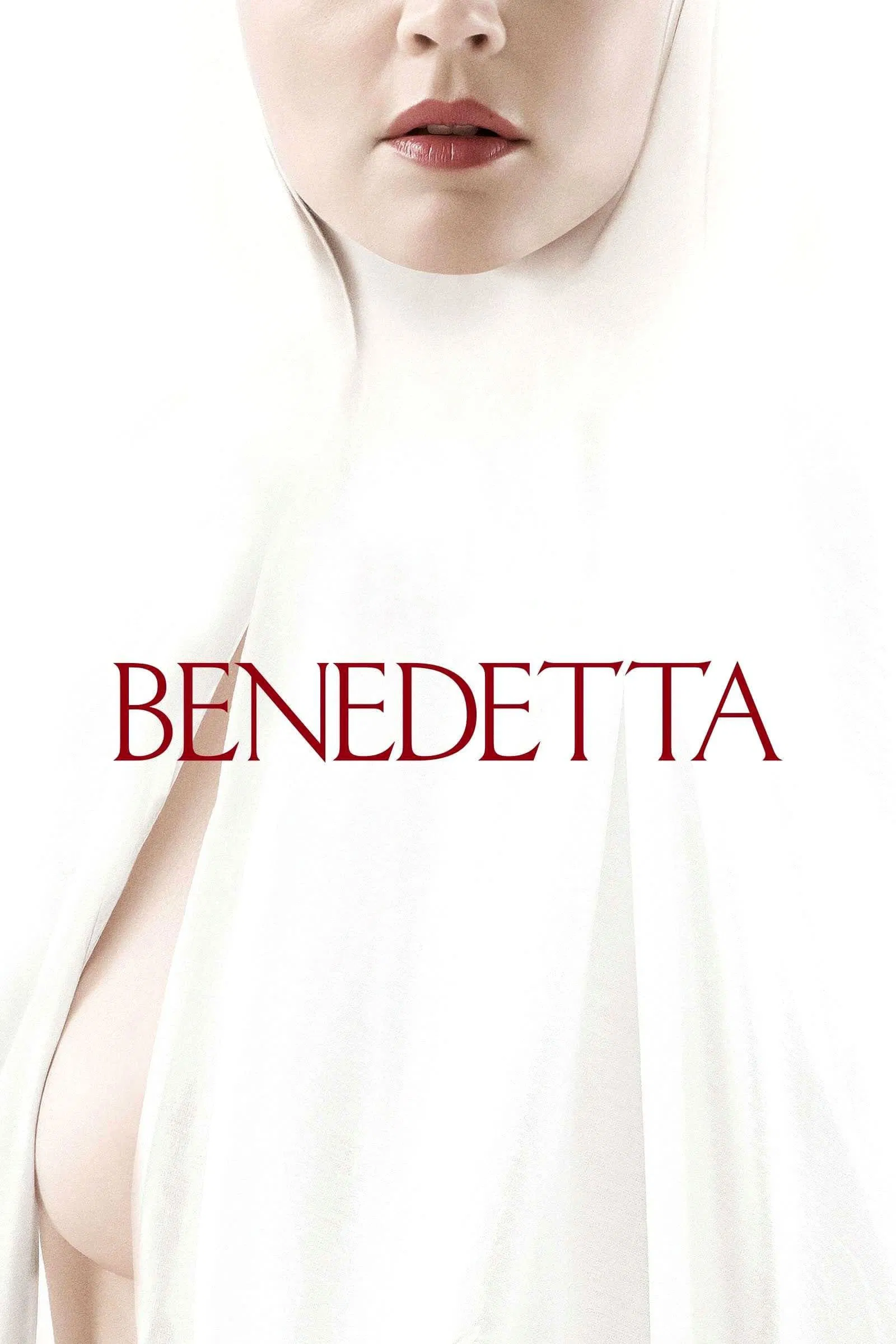 Poster chính thức của phim Phim Lịch Sử, Phim Tâm Lý "Benedetta" (Benedetta - 2021), với sự tham gia của diễn viên Virginie Efira và Charlotte Rampling.