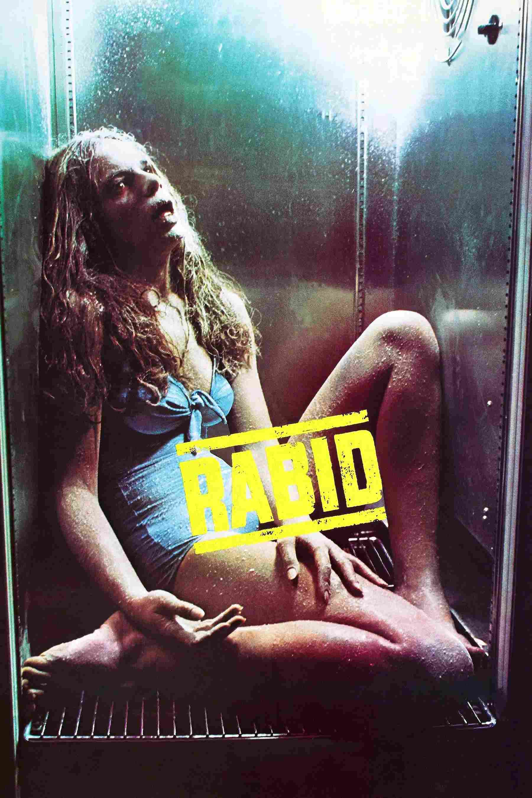 Poster chính thức của phim Phim Kinh Dị, Phim Viễn Tưởng "Bệnh Dịch" (Rabid - 1977), với sự tham gia của diễn viên Marilyn Chambers và Terri Hanauer.
