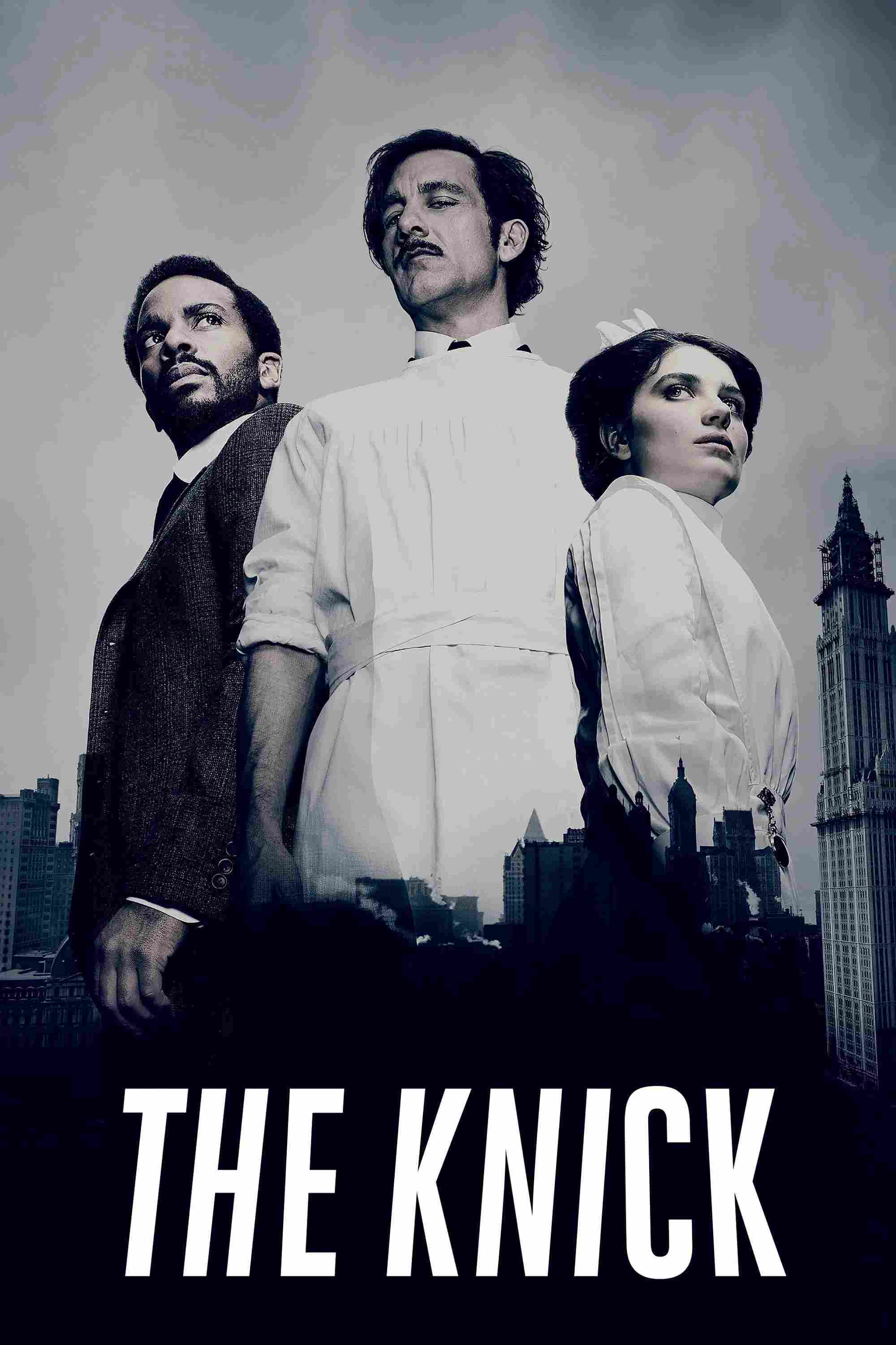 Poster chính thức của phim Phim Tâm Lý "Bệnh Viện Knick (Phần 2)" (The Knick - 2014), với sự tham gia của diễn viên Clive Owen và Charles Aitken.