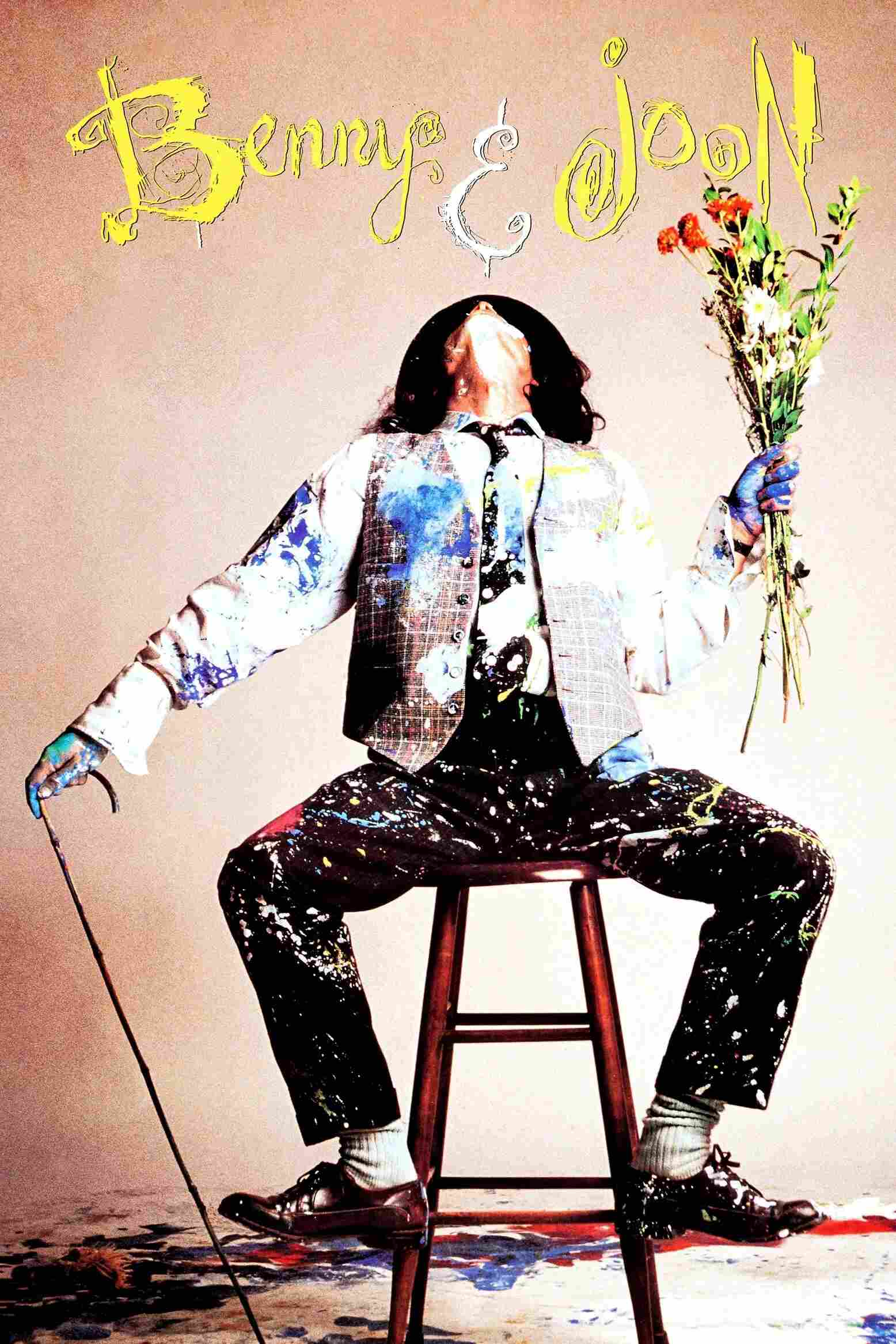 Poster chính thức của phim Phim Hài, Phim Tâm Lý "Benny Và Joon" (Benny & Joon - 1993), với sự tham gia của diễn viên Johnny Depp và Mary Stuart Masterson.