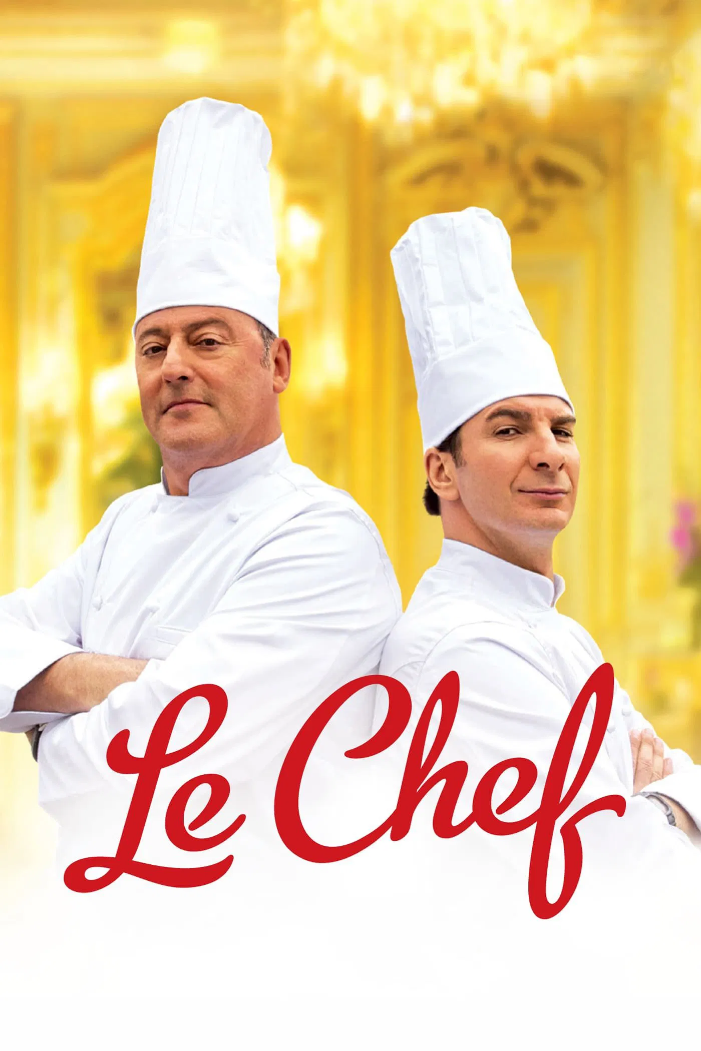 Poster chính thức của phim Phim Hài "Bếp Trưởng" (Le Chef - 2012), với sự tham gia của diễn viên Michaël Youn và Jean Reno.