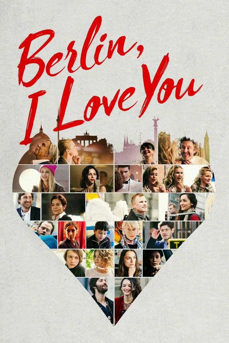 Poster chính thức của phim Phim Tâm Lý "Berlin, I Love You" (Berlin, I Love You - 2019), với sự tham gia của diễn viên Sibel Kekilli và Iwan Rheon.