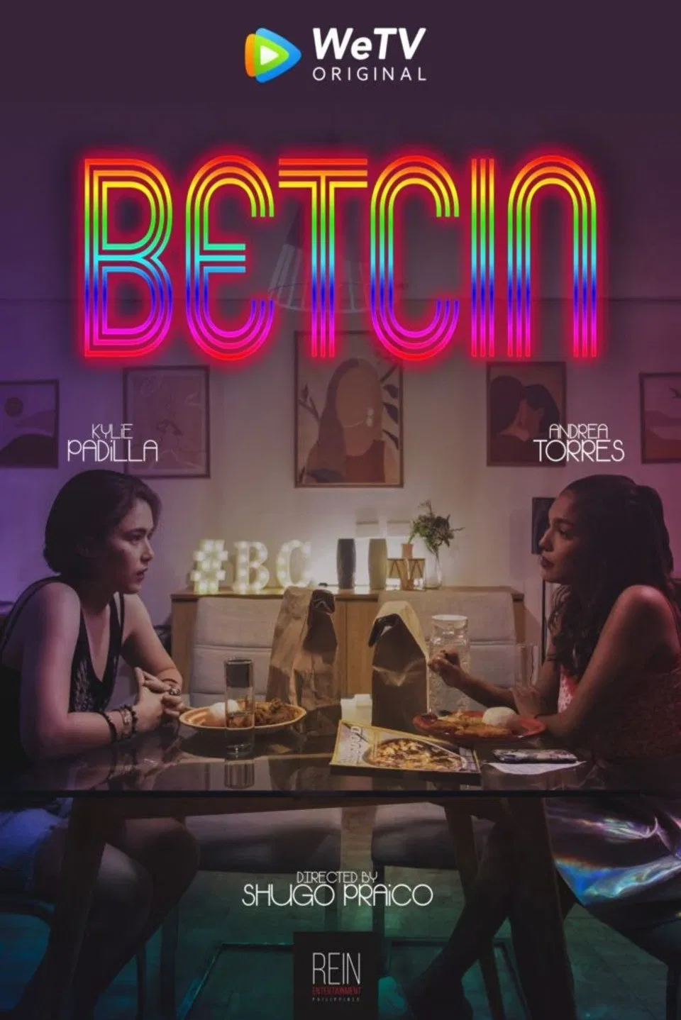 Poster chính thức của phim Phim Hài, Phim Tâm Lý "BetCin" (BetCin - 2021), với sự tham gia của diễn viên Kylie Padilla và Andrea Torres.