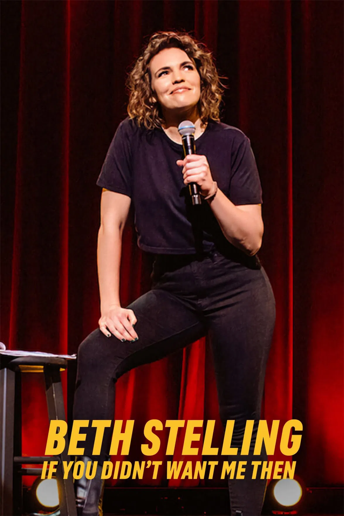 Poster chính thức của phim Phim Hài "Beth Stelling: Nếu Hồi Đó Anh Đã Không Cần Tôi" (Beth Stelling: If You Didn't Want Me Then - 2023), với sự tham gia của diễn viên Beth Stelling.