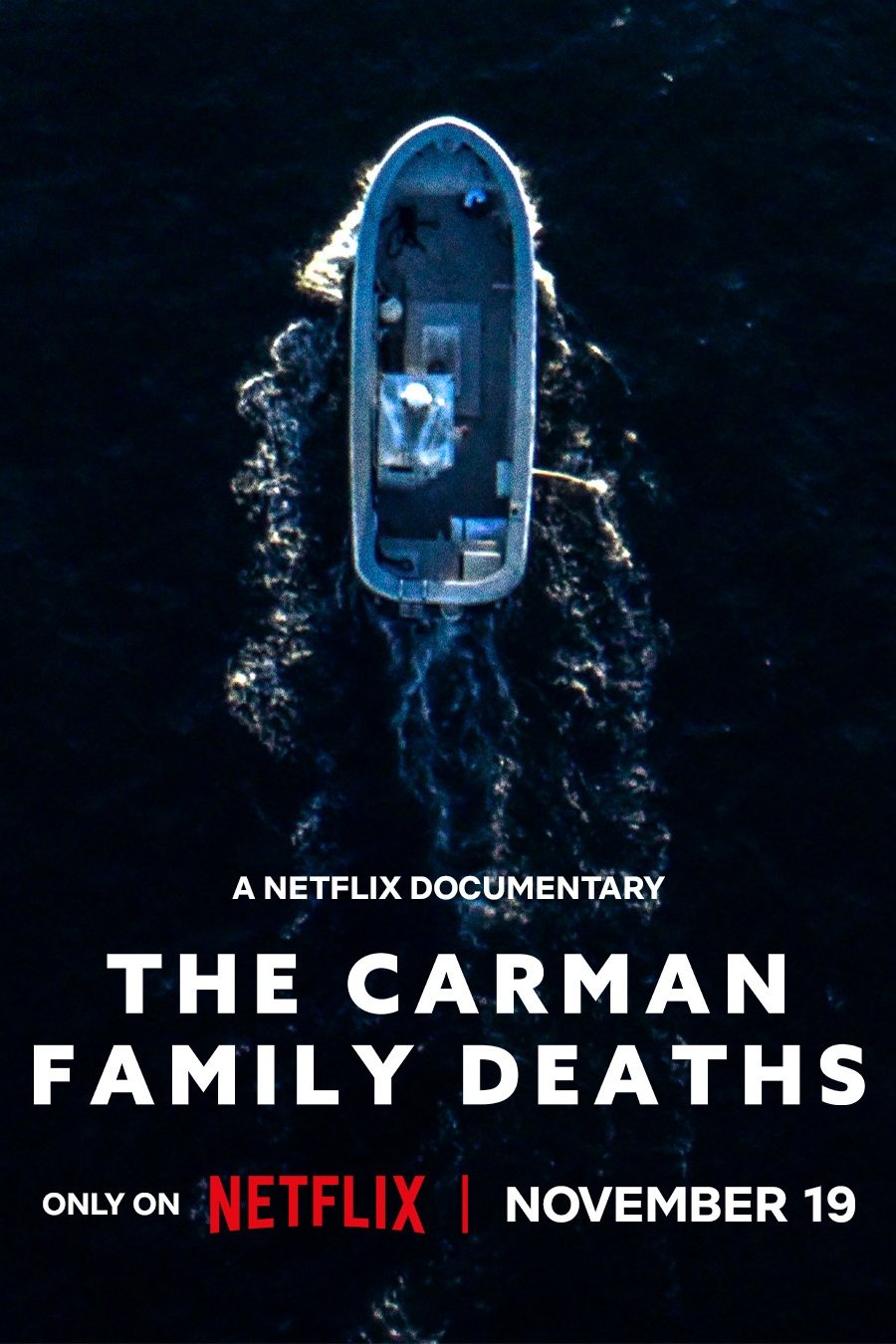 Poster chính thức của phim Phim Tài Liệu, Phim Hình Sự "Bí Ẩn Gia Đình Carman" (The Carman Family Deaths - 2025), với sự tham gia của diễn viên Logan Markus.