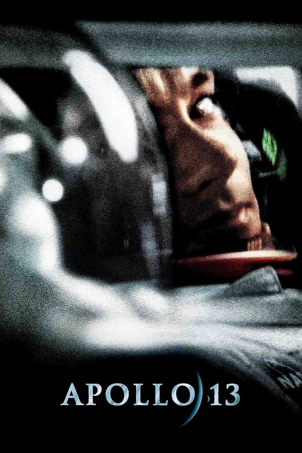 Poster chính thức của phim Phim Tâm Lý, Phim Lịch Sử "Bí Ẩn Mặt Trăng" (Apollo 13 - 1995), với sự tham gia của diễn viên Tom Hanks và Bill Paxton.