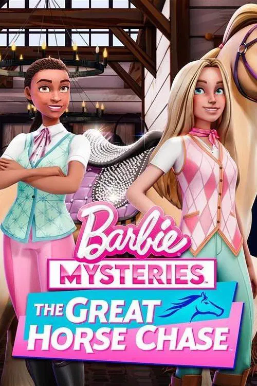 Poster chính thức của phim Phim Hoạt Hình, Phim Thiếu Nhi "Bí Ẩn Quanh Barbie (Phần 1)" (Barbie Mysteries - 2024), với sự tham gia của diễn viên Abby Trott và Diamond White.