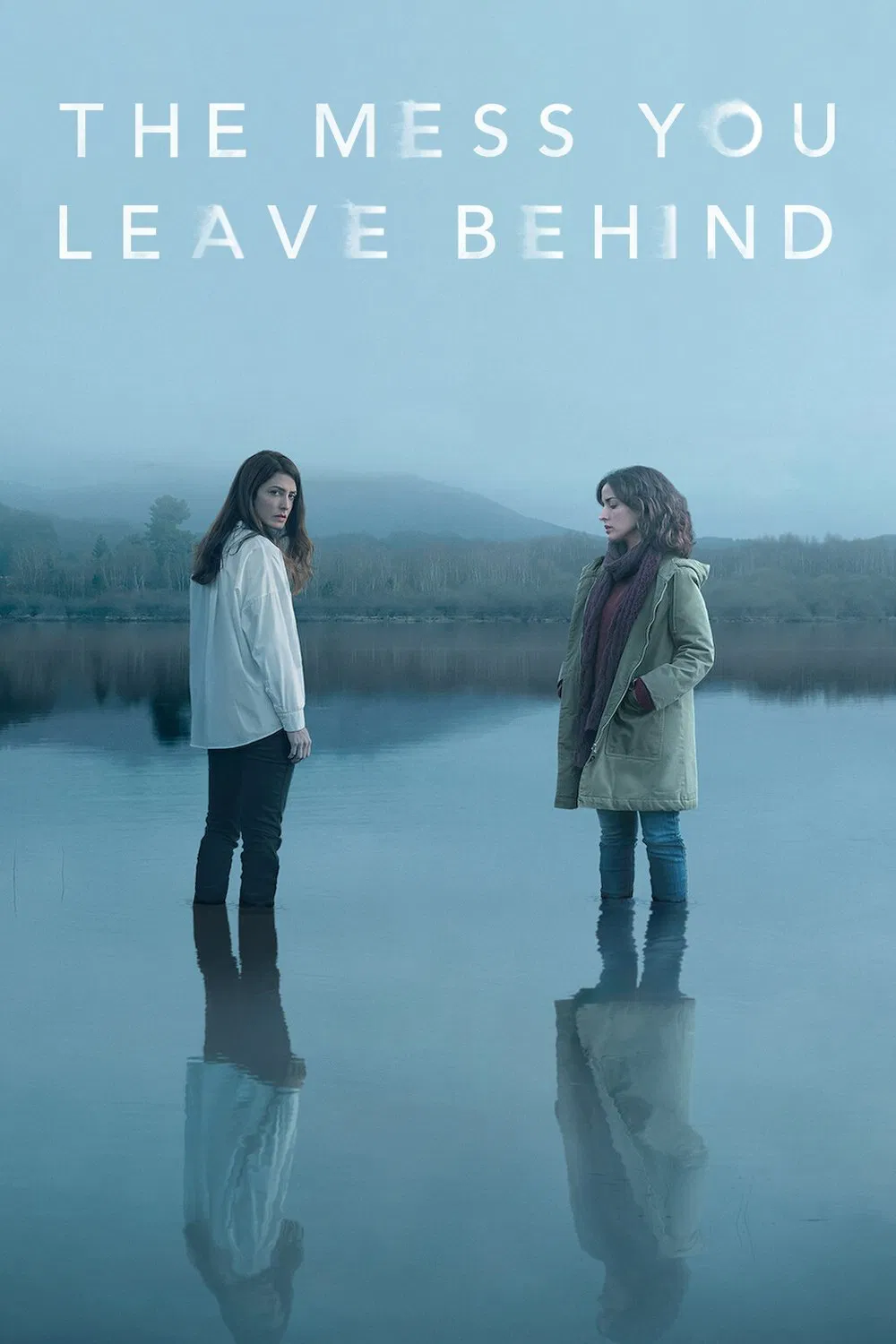 Poster chính thức của phim Phim Tâm Lý, Phim Bí Ẩn "Bí mật cô để lại" (The Mess You Leave Behind - 2020), với sự tham gia của diễn viên Inma Cuesta và Bárbara Lennie.