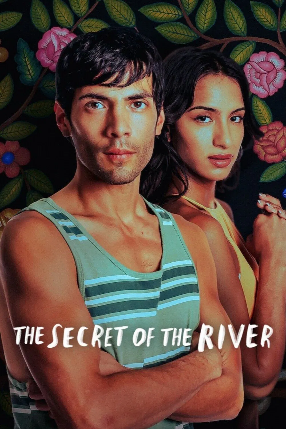 Poster chính thức của phim Phim Tâm Lý "Bí mật của dòng sông" (The Secret of the River - 2024), với sự tham gia của diễn viên Diego Calva và Trinidad González.
