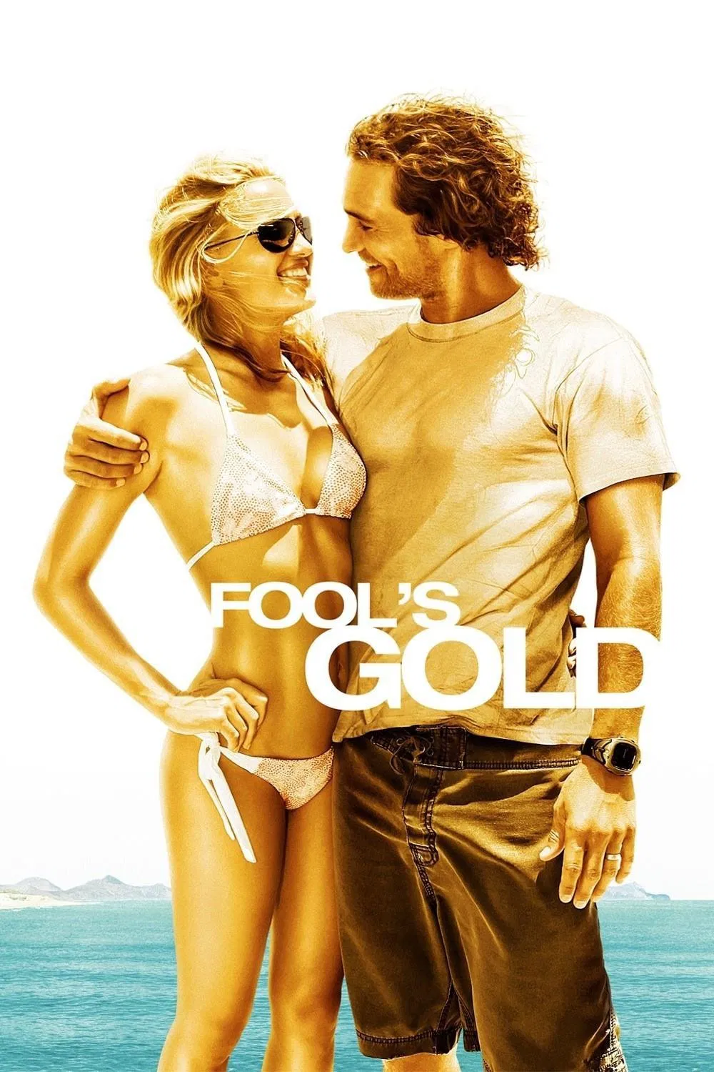 Poster chính thức của phim Phim Phiêu Lưu, Phim Tình Cảm "Bí Mật Dưới Đáy Biển" (Fool's Gold - 2008), với sự tham gia của diễn viên Matthew McConaughey và Kate Hudson.
