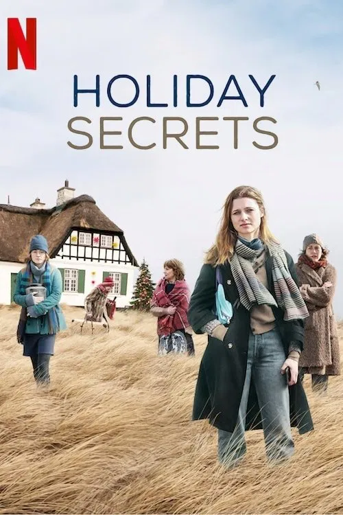 Poster chính thức của phim Phim Tâm Lý "Bí mật kì nghỉ lễ" (Holiday Secrets - 2019), với sự tham gia của diễn viên Corinna Harfouch và Christiane Paul.