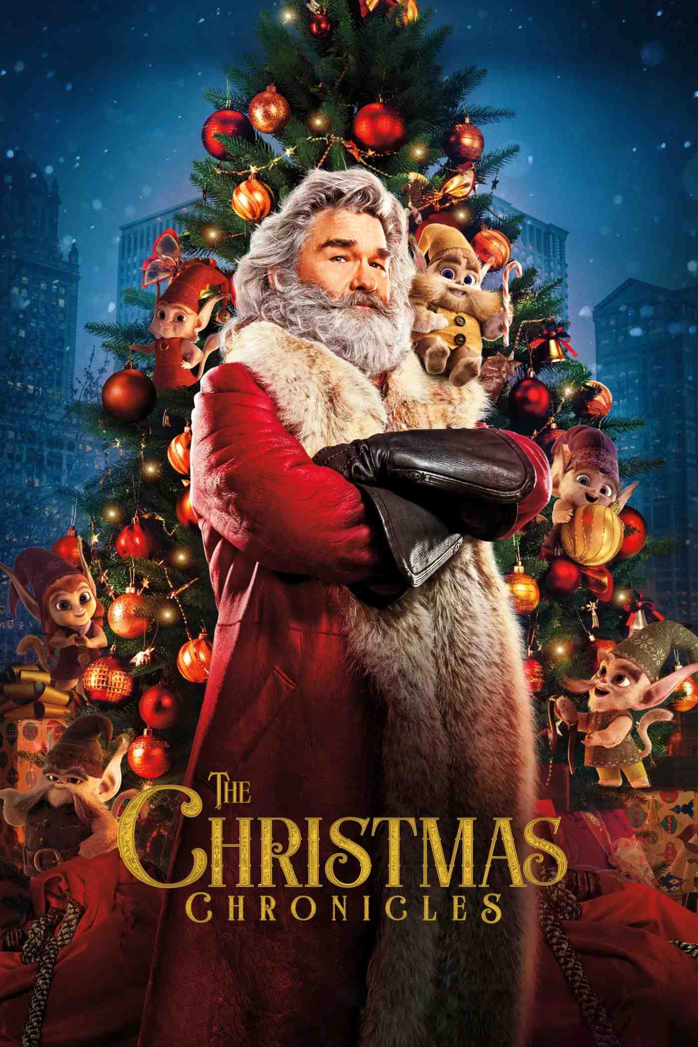 Poster chính thức của phim Phim Hài, Phim Phiêu Lưu "Biên Niên Sử Giáng Sinh" (The Christmas Chronicles - 2018), với sự tham gia của diễn viên Darby Camp và Judah Lewis.
