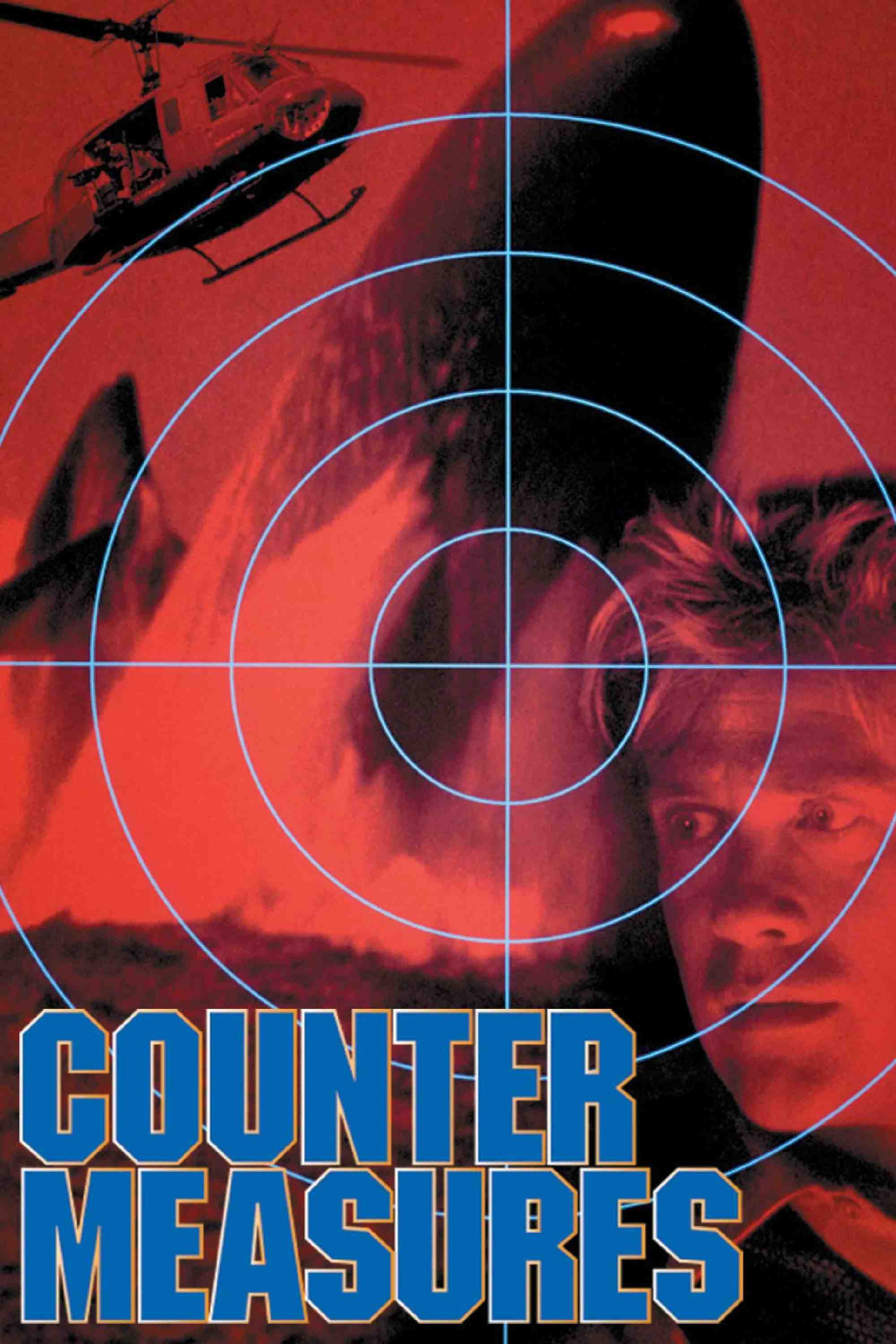 Poster chính thức của phim Phim Hành Động, Phim Giật Gân "Biện pháp đối phó" (Counter Measures - 1998), với sự tham gia của diễn viên Michael Dudikoff và James Horan.