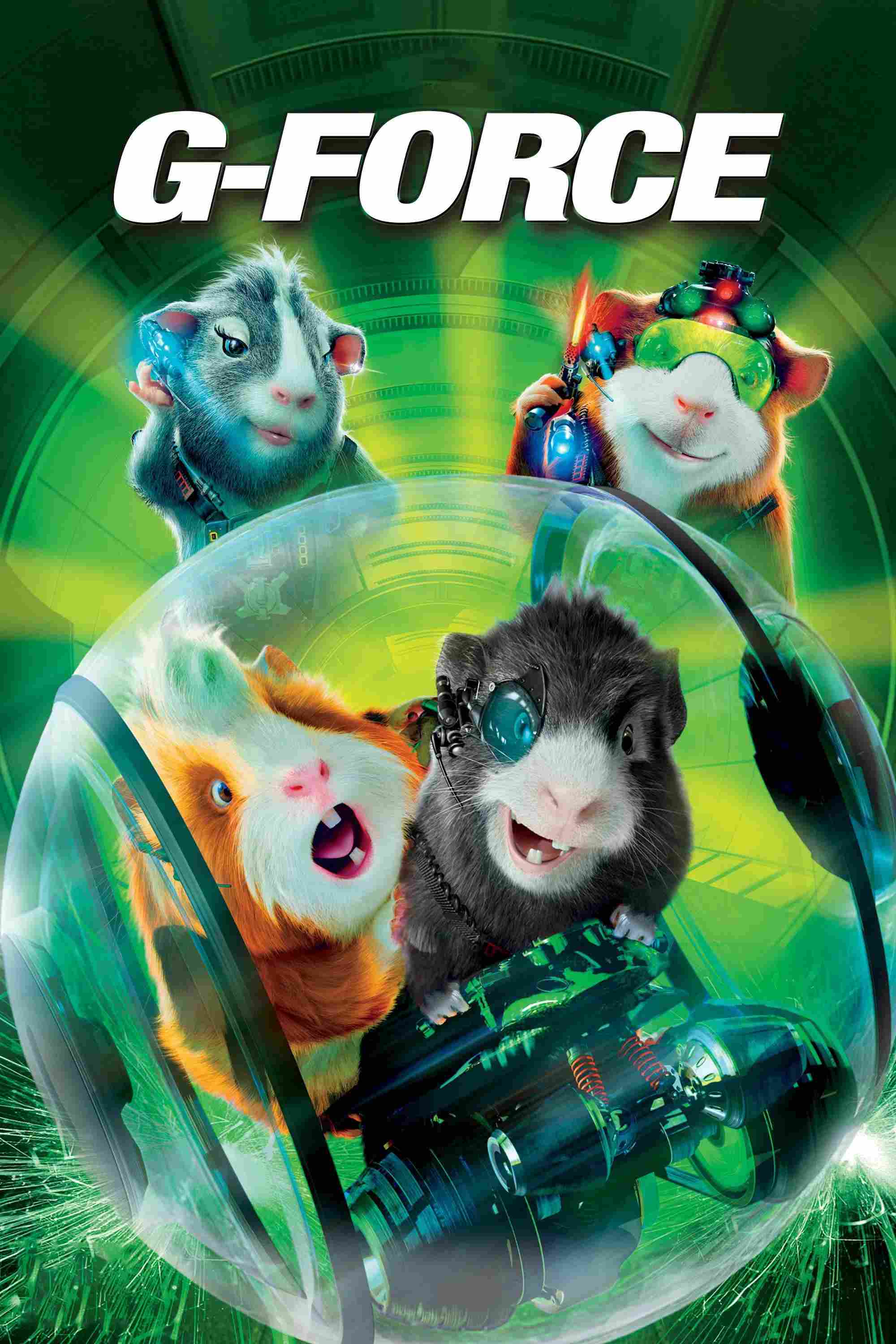Poster chính thức của phim Phim Gia Đình, Phim Giả Tượng "Biệt Đội Chuột Lang" (G-Force - 2009), với sự tham gia của diễn viên Sam Rockwell và Jon Favreau.
