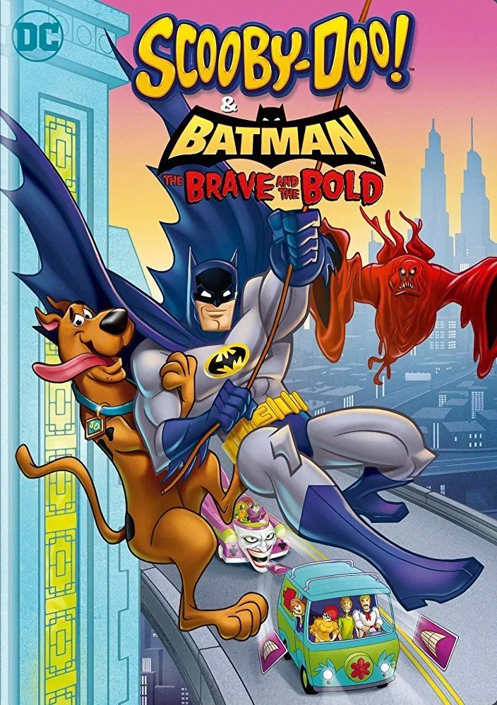 Poster chính thức của phim Phim Hoạt Hình, Phim Hài "Biệt Đội Giải Cứu Gotham" (Scooby-Doo! & Batman: The Brave and the Bold - 2018), với sự tham gia của diễn viên Frank Welker và Grey DeLisle.