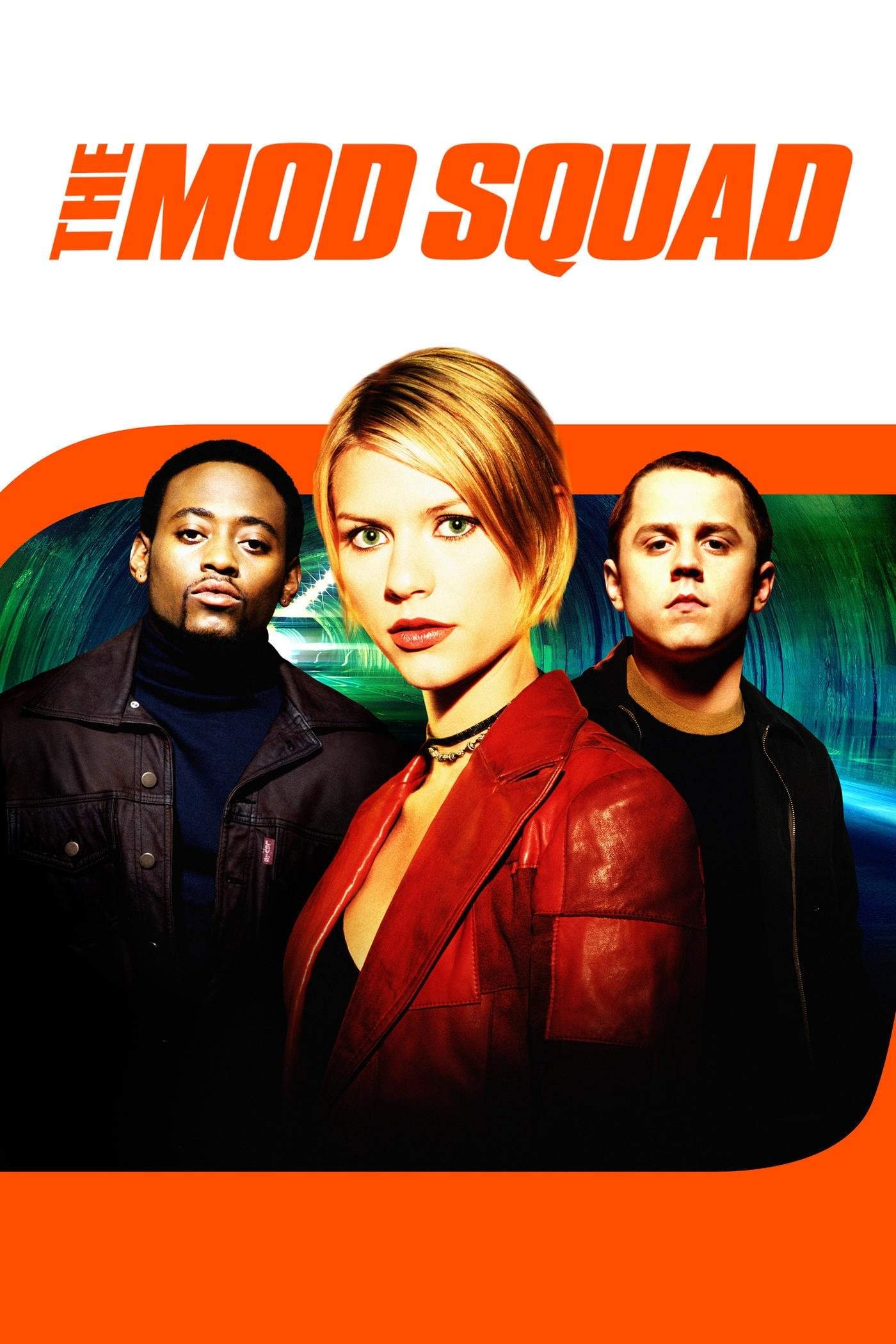 Poster chính thức của phim Phim Hành Động, Phim Bí Ẩn "Biệt Đội Ngầm" (The Mod Squad - 1999), với sự tham gia của diễn viên Claire Danes và Giovanni Ribisi.