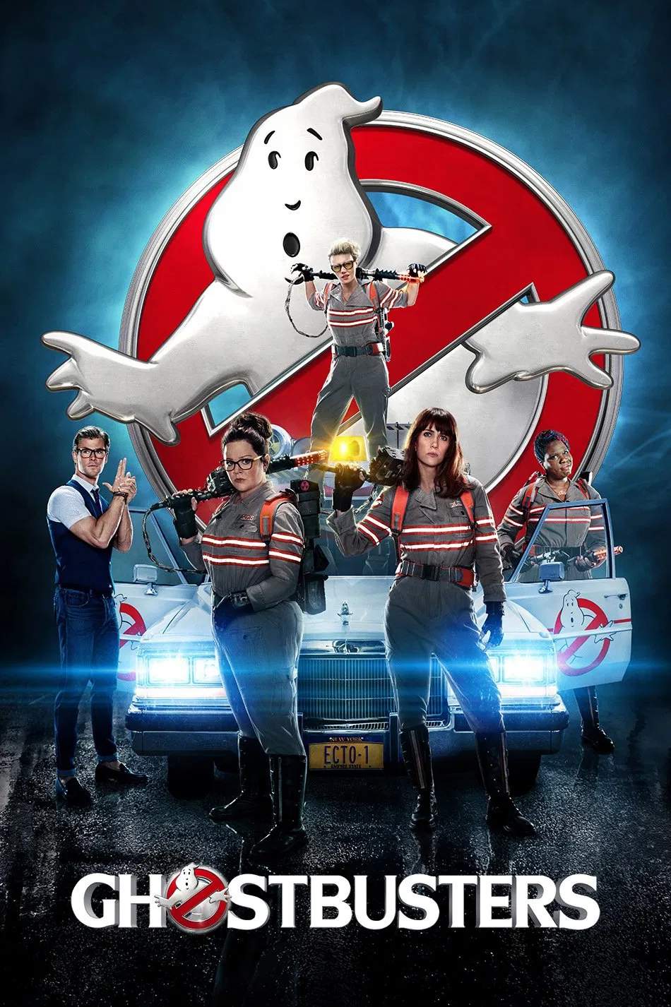 Poster chính thức của phim Phim Hành Động, Phim Giả Tượng "Biệt Đội Săn Ma" (Ghostbusters - 2016), với sự tham gia của diễn viên Kristen Wiig và Melissa McCarthy.