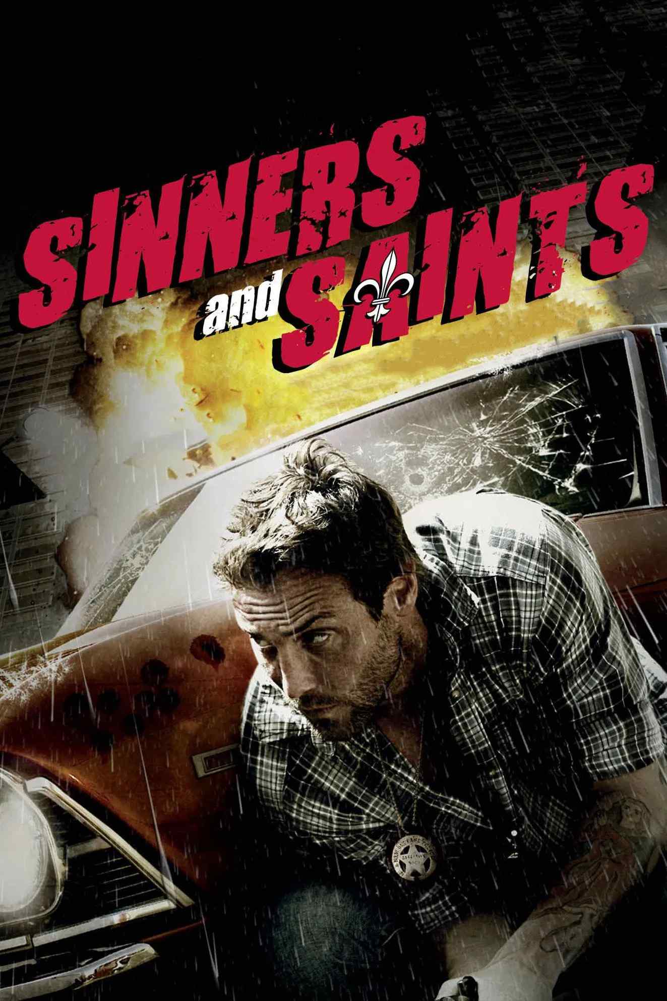 Poster chính thức của phim Phim Hành Động, Phim Hình Sự "Biệt Đội Trừng Phạt" (Sinners and Saints - 2010), với sự tham gia của diễn viên Johnny Strong và Kevin Phillips.