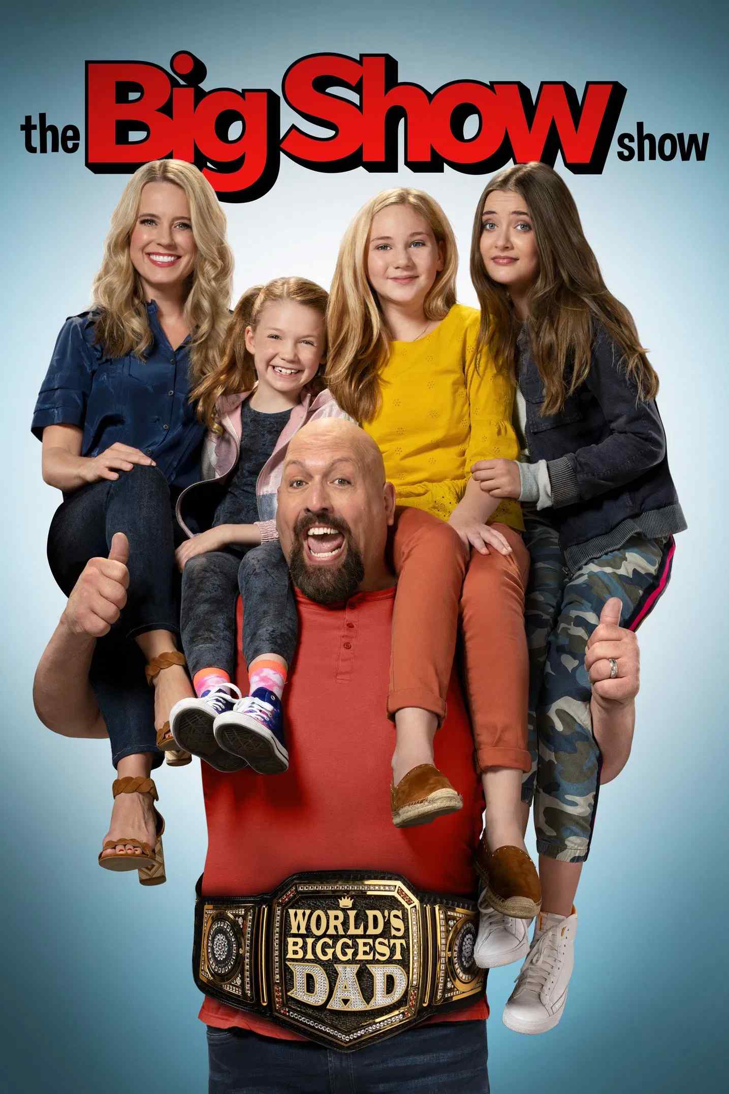 Poster chính thức của phim Phim Hài, Phim Thiếu Nhi "Big Show: Đô vật về vườn (Phần 2)" (The Big Show Show - 2020), với sự tham gia của diễn viên Paul Wight và Allison Munn.