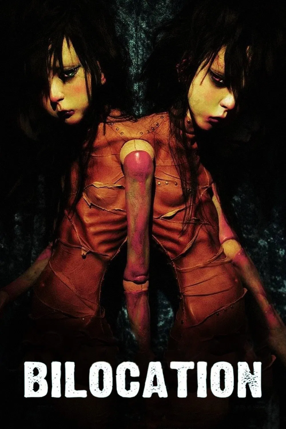 Poster chính thức của phim Phim Kinh Dị "Bilocation" (Bilocation - 2013), với sự tham gia của diễn viên Asami Mizukawa và Kento Senga.