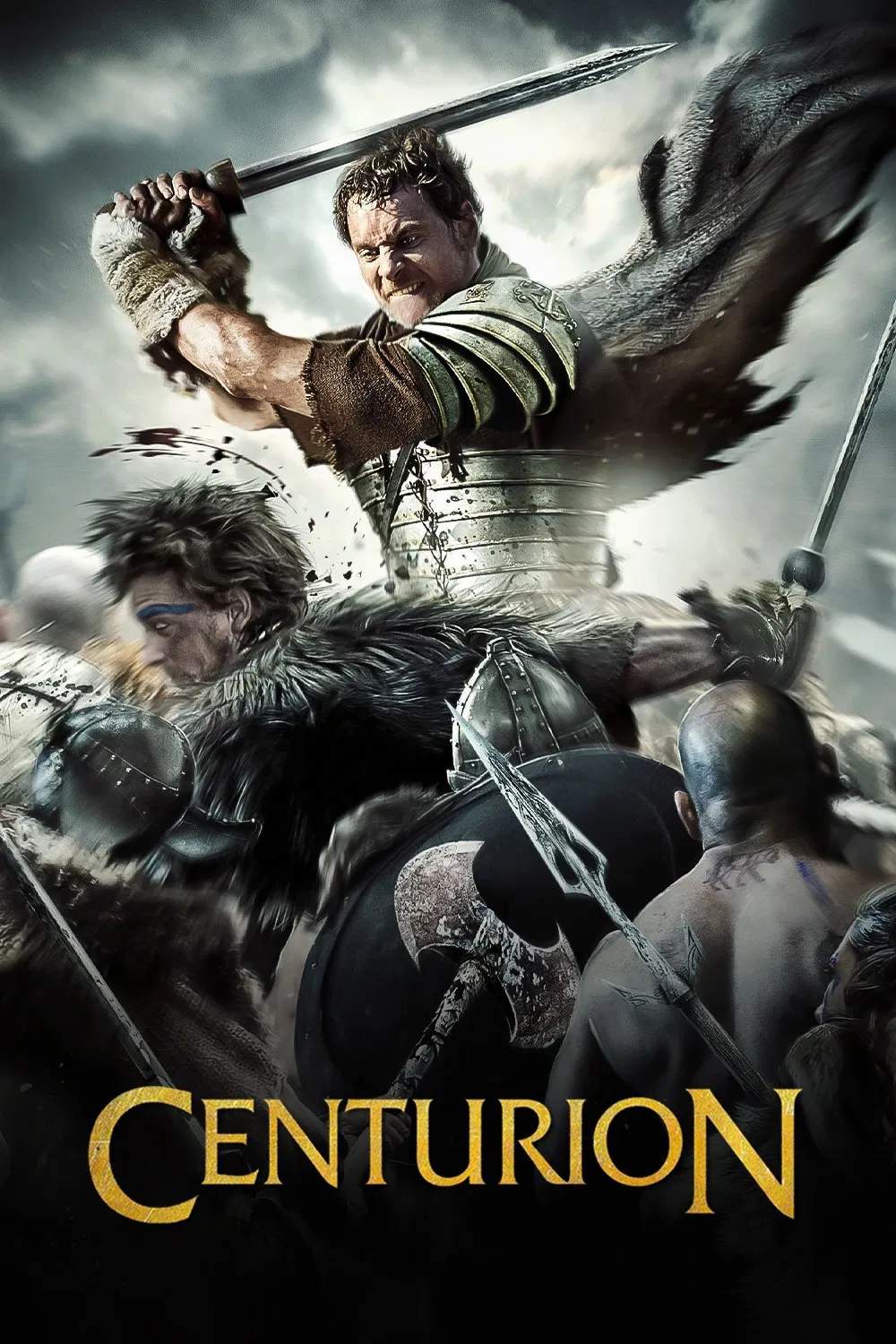 Poster chính thức của phim Phim Phiêu Lưu, Phim Hành Động "Binh Đoàn La Mã" (Centurion - 2010), với sự tham gia của diễn viên Michael Fassbender và Olga Kurylenko.