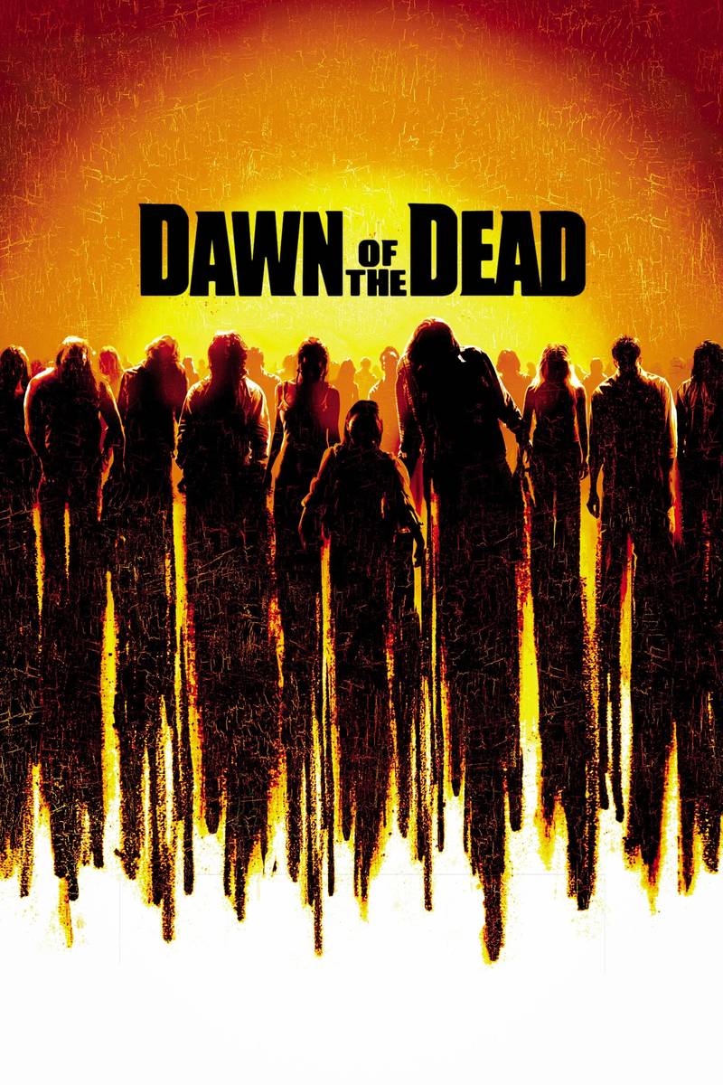 Poster chính thức của phim Phim Kinh Dị, Phim Hành Động "Bình Minh Tử Thần" (Dawn of the Dead - 2004), với sự tham gia của diễn viên Sarah Polley và Ving Rhames.