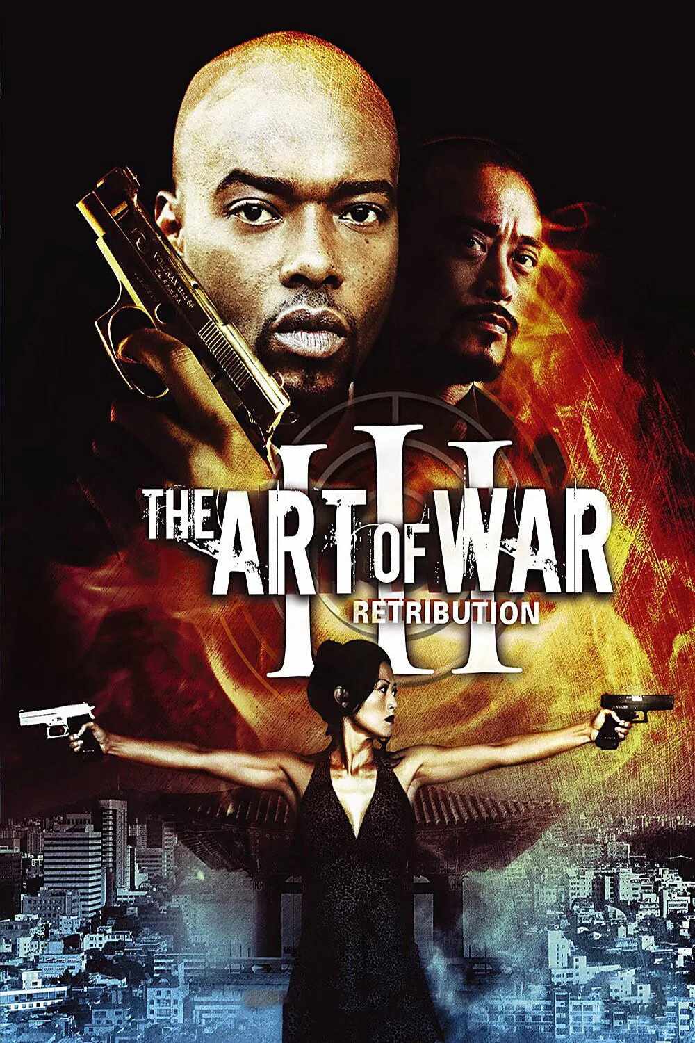 Poster chính thức của phim Phim Hành Động, Phim Phiêu Lưu "Binh pháp 3: Trừng phạt" (The Art of War III: Retribution - 2009), với sự tham gia của diễn viên Treach và Warren Derosa.