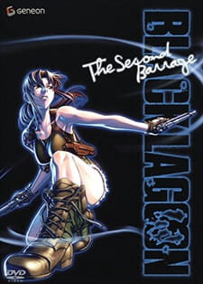 Poster chính thức của phim Phim Hành Động & Phiêu Lưu, Phim Hoạt Hình "Black Lagoon (Phần 2)" (Black Lagoon - 2006), với sự tham gia của diễn viên Megumi Toyoguchi và Daisuke Namikawa.