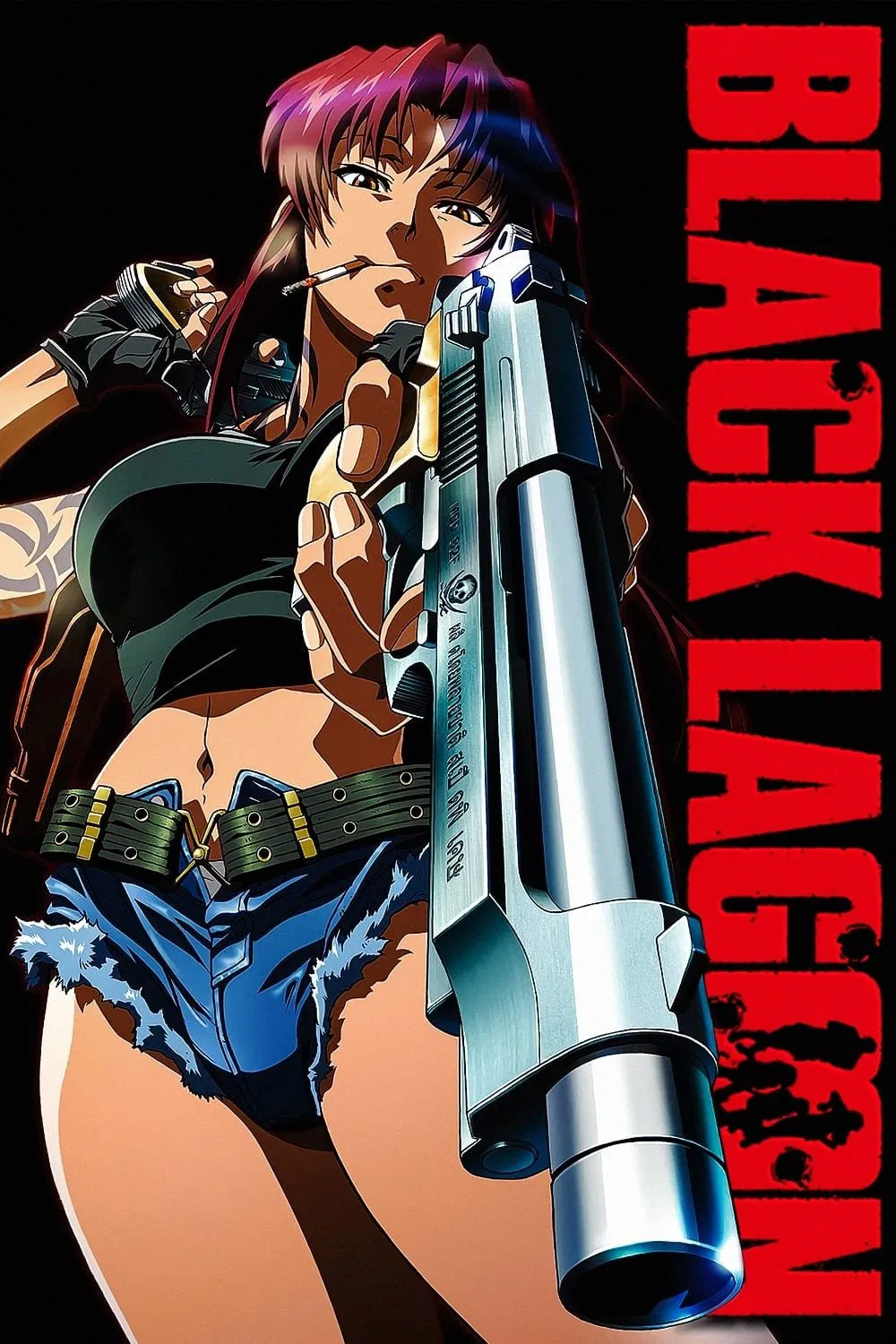 Poster chính thức của phim Phim Hành Động & Phiêu Lưu, Phim Hoạt Hình "Black Lagoon (Phần 3)" (Black Lagoon - 2006), với sự tham gia của diễn viên Megumi Toyoguchi và Daisuke Namikawa.