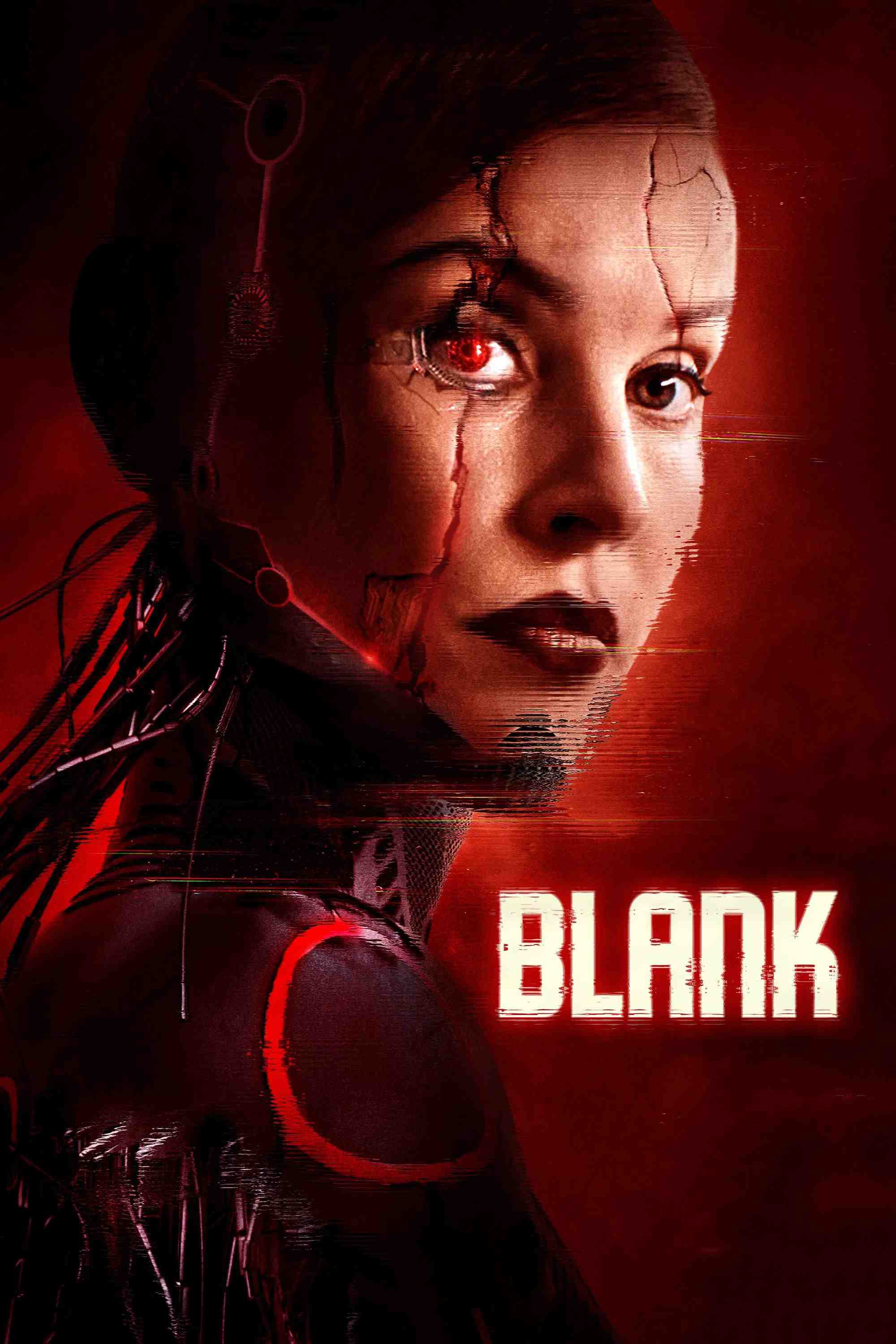 Poster chính thức của phim Phim Viễn Tưởng, Phim Tâm Lý "Blank" (Blank - 2022), với sự tham gia của diễn viên Rachel Shelley và Heida Reed.