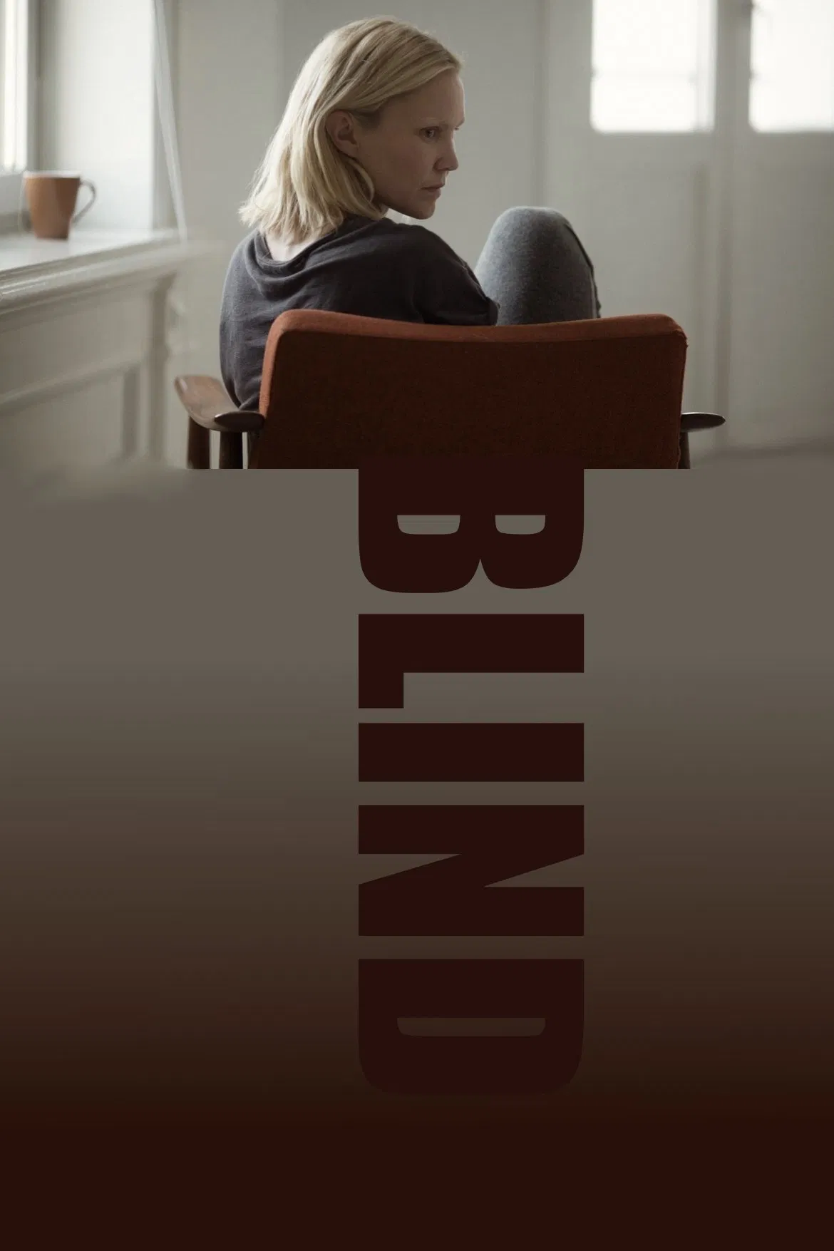 Poster chính thức của phim Phim Tâm Lý "Blind 2014" (Blind - 2014), với sự tham gia của diễn viên Ellen Dorrit Petersen và Henrik Rafaelsen.