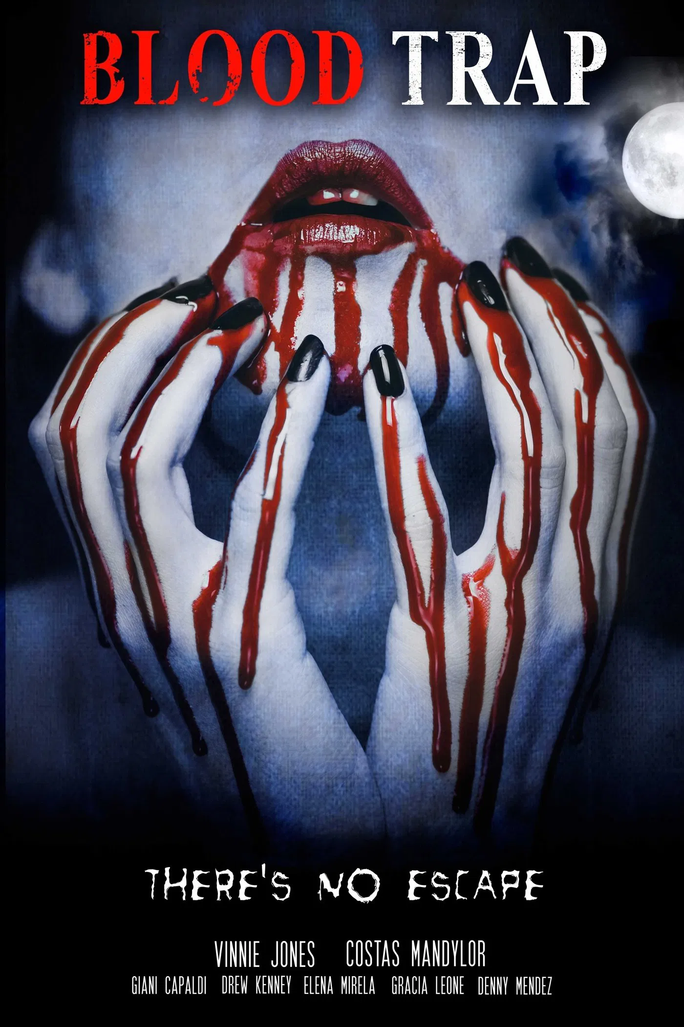Poster chính thức của phim Phim Hành Động, Phim Hình Sự "Blood Trap" (Blood Trap - 2015), với sự tham gia của diễn viên Vinnie Jones và Costas Mandylor.