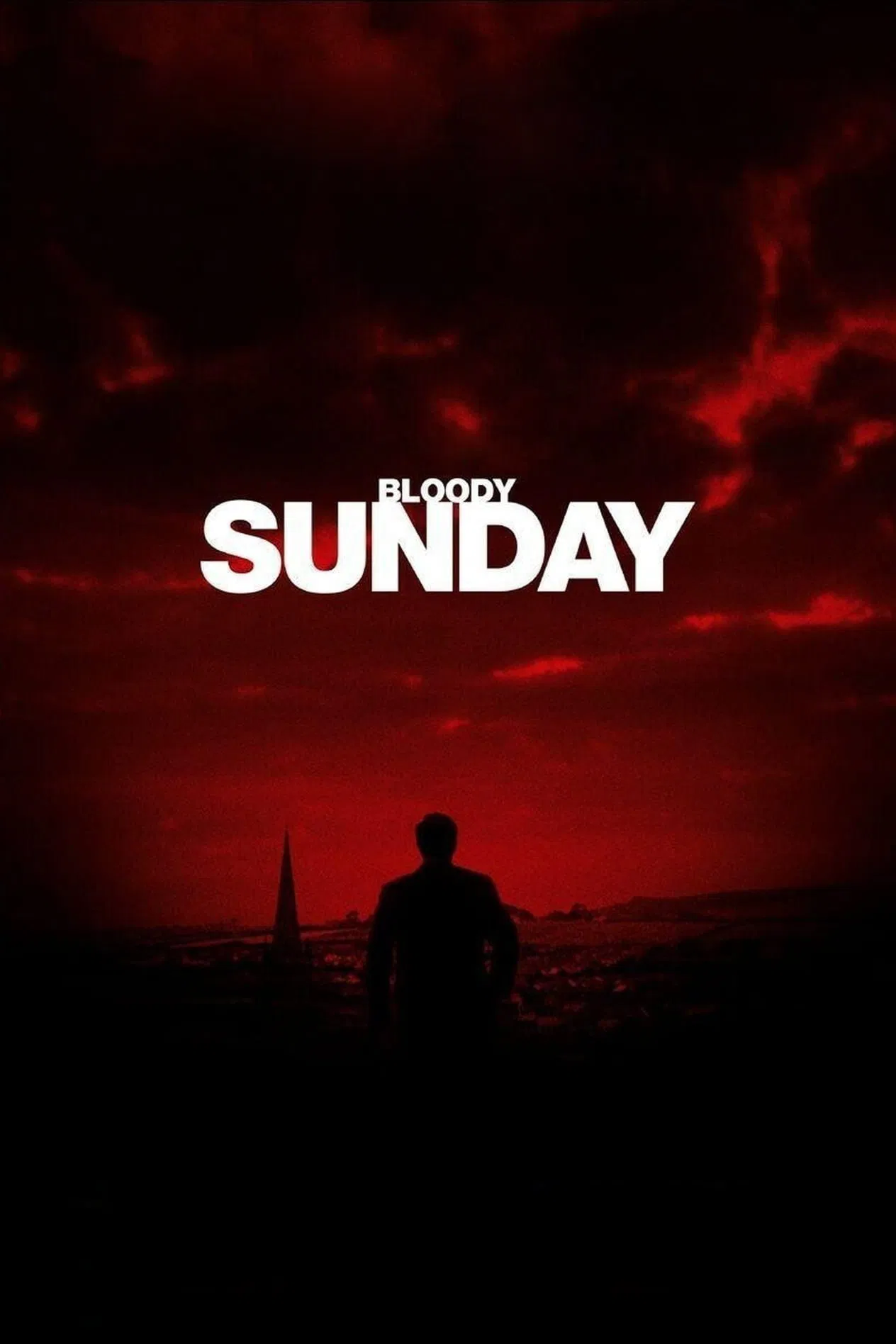 Poster chính thức của phim Phim Tâm Lý, Phim Lịch Sử "Bloody Sunday" (Bloody Sunday - 2002), với sự tham gia của diễn viên James Nesbitt và Allan Gildea.