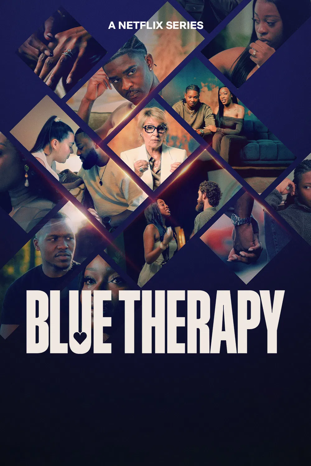 Poster chính thức của phim Truyền Hình Thực Tế "Blue Therapy" (Blue Therapy - 2026).