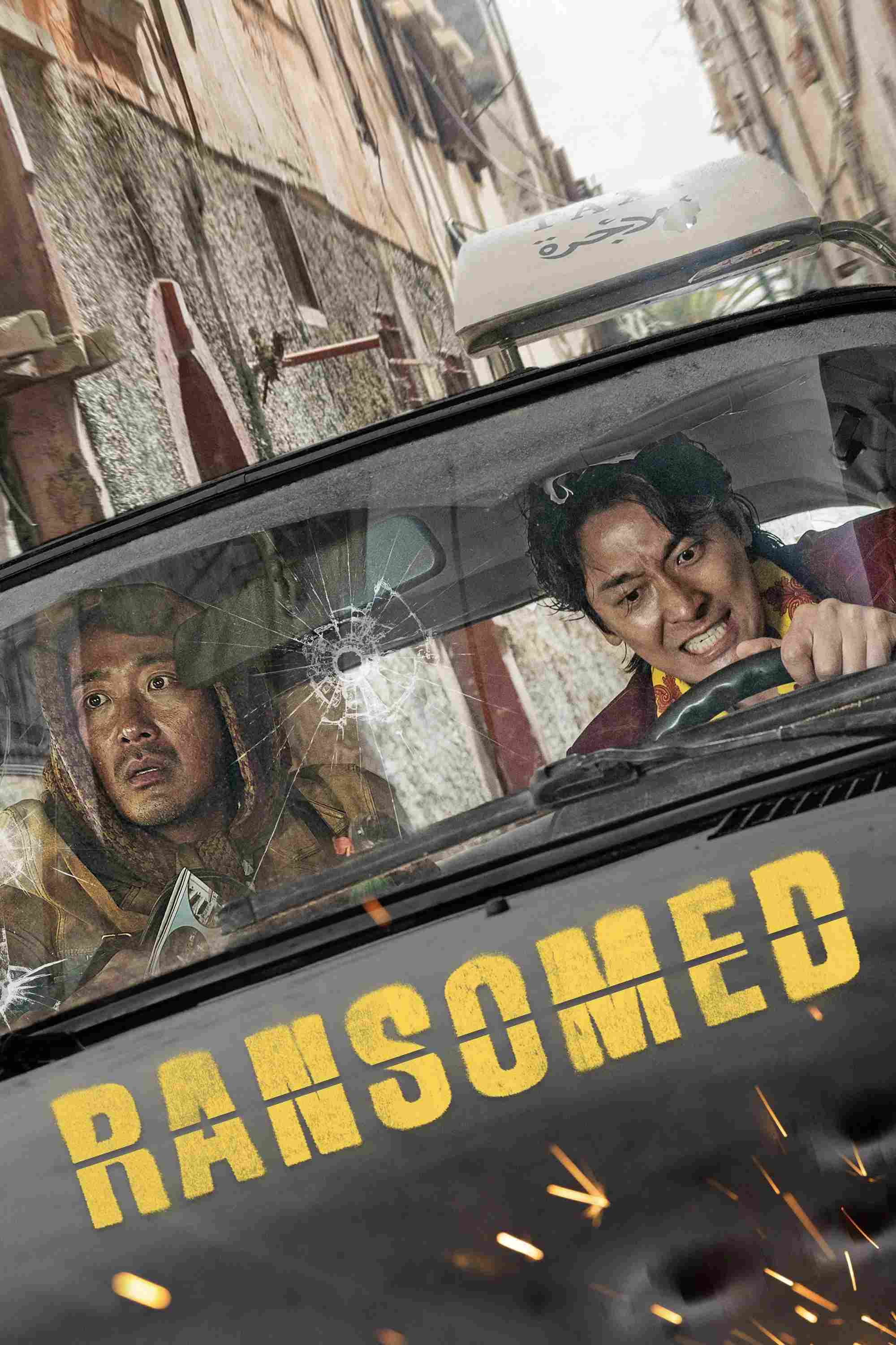 Poster chính thức của phim Phim Hành Động, Phim Giật Gân "Bộ Đôi Báo Thủ" (Ransomed - 2023), với sự tham gia của diễn viên Ha Jung-woo và Ju Ji-hoon.