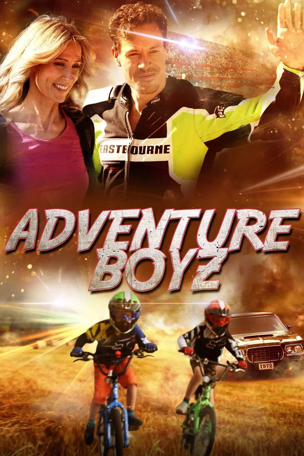 Poster chính thức của phim Phim Gia Đình, Phim Hành Động "Bộ Đôi Siêu Quậy" (Adventure Boyz - 2019), với sự tham gia của diễn viên Howard J. Ford và Jon Campling.
