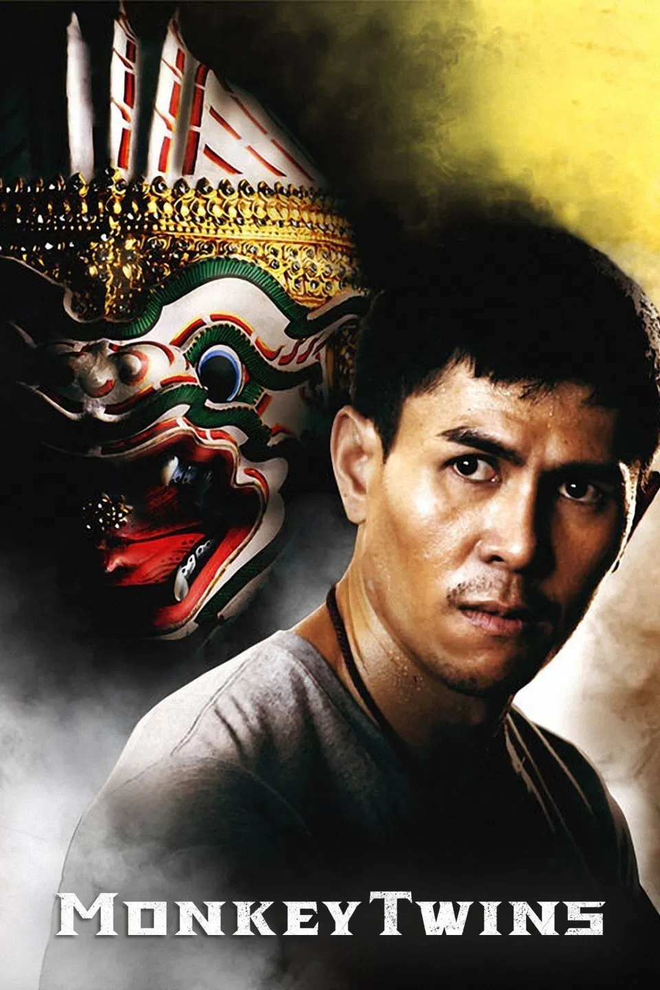 Poster chính thức của phim Phim Hành Động & Phiêu Lưu, Phim Dài Tập "Bộ Đôi Võ Sư" (Monkey Twins - 2018), với sự tham gia của diễn viên Phakin Khamwilaisak và Sumret Muengput.