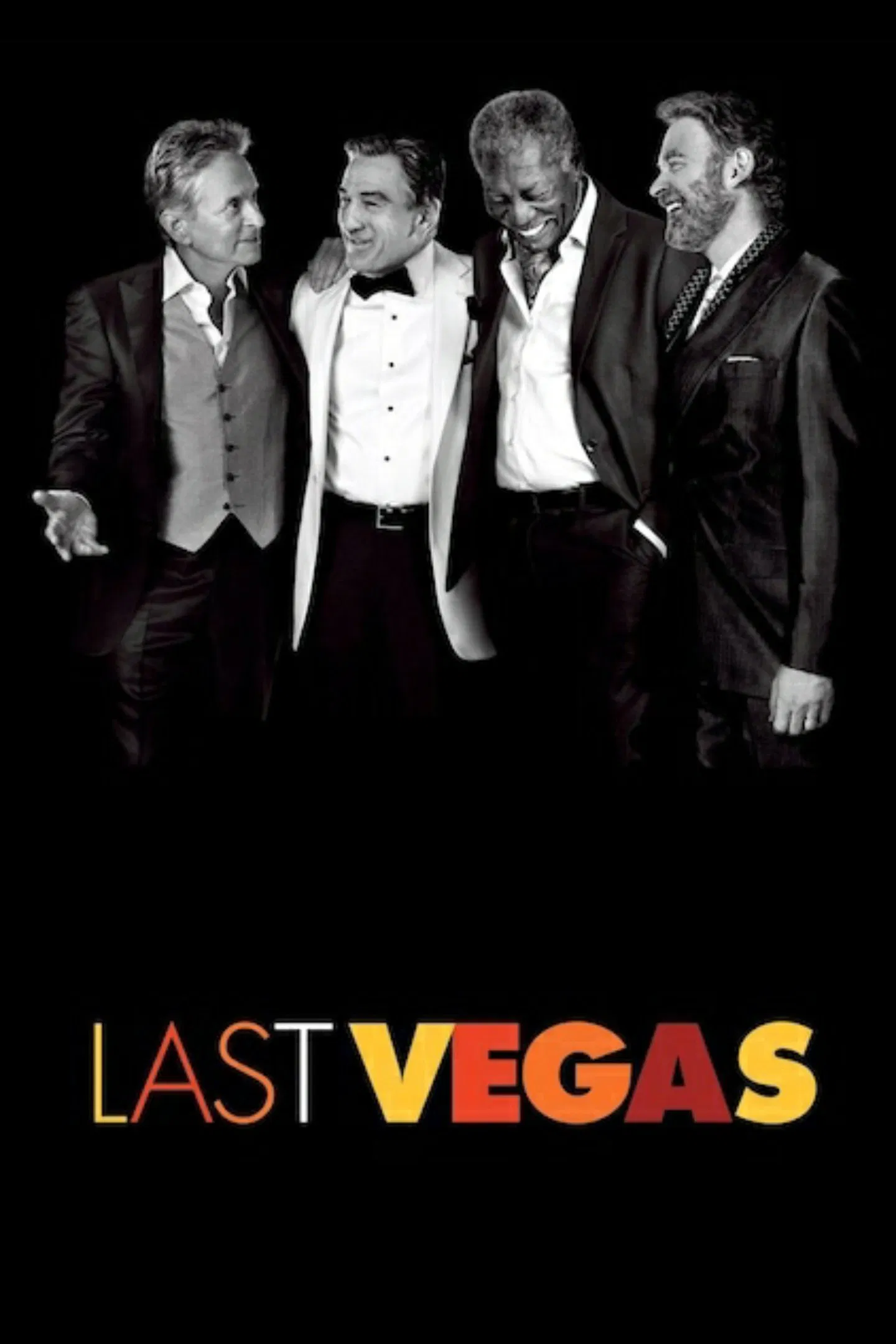Poster chính thức của phim Phim Hài "Bô Lão Xì Tin" (Last Vegas - 2013), với sự tham gia của diễn viên Robert De Niro và Morgan Freeman.