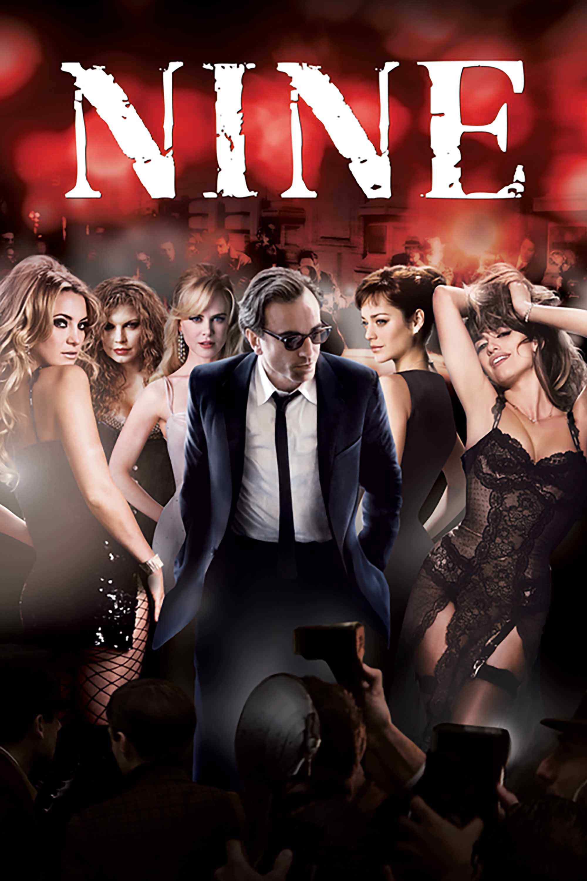 Poster chính thức của phim Phim Tâm Lý, Phim Ca Nhạc "Bộ Phim Thứ 9" (Nine - 2009), với sự tham gia của diễn viên Daniel Day-Lewis và Marion Cotillard.