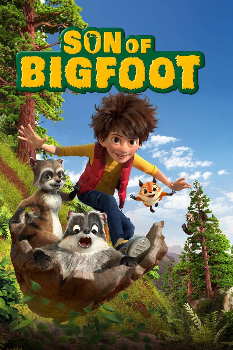 Poster chính thức của phim Phim Gia Đình, Phim Hoạt Hình "Bố Tớ Là Chân To" (The Son of Bigfoot - 2017), với sự tham gia của diễn viên Christopher Lee Parson và Terrence Stone.