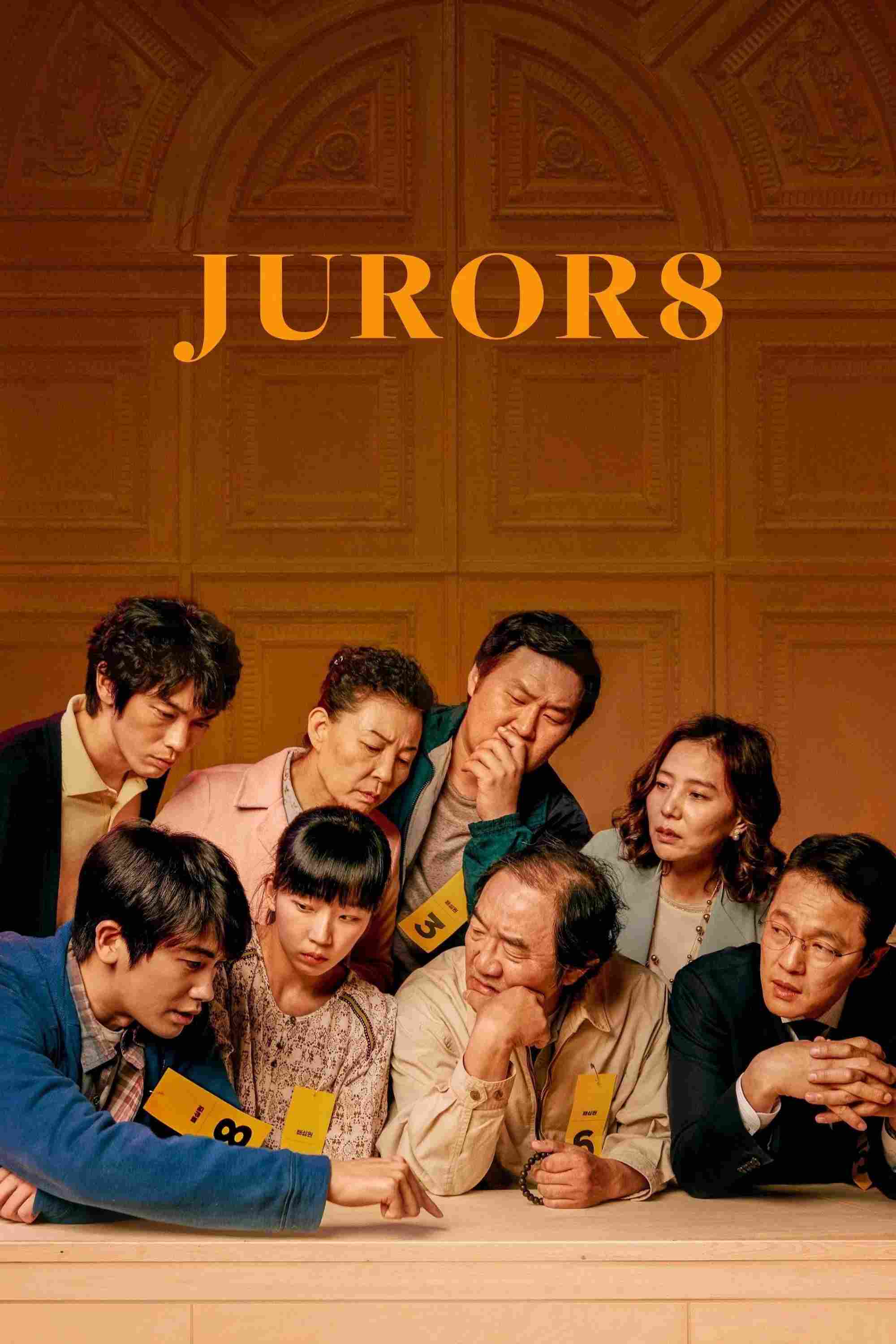 Poster chính thức của phim Phim Tâm Lý "Bồi thẩm đoàn" (Juror 8 - 2019), với sự tham gia của diễn viên Moon So-ri và Park Hyung-sik.
