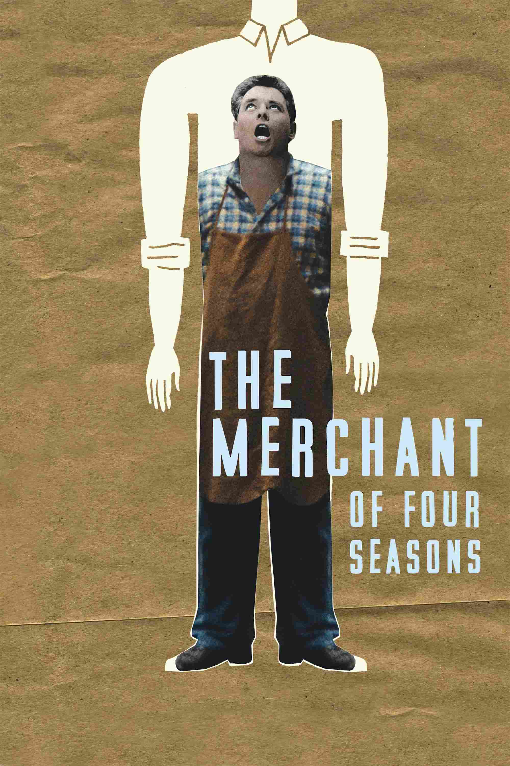 Poster chính thức của phim Phim Tâm Lý "Bốn Mùa Đẩy Xe" (The Merchant of Four Seasons - 1972), với sự tham gia của diễn viên Hans Hirschmüller và Irm Hermann.