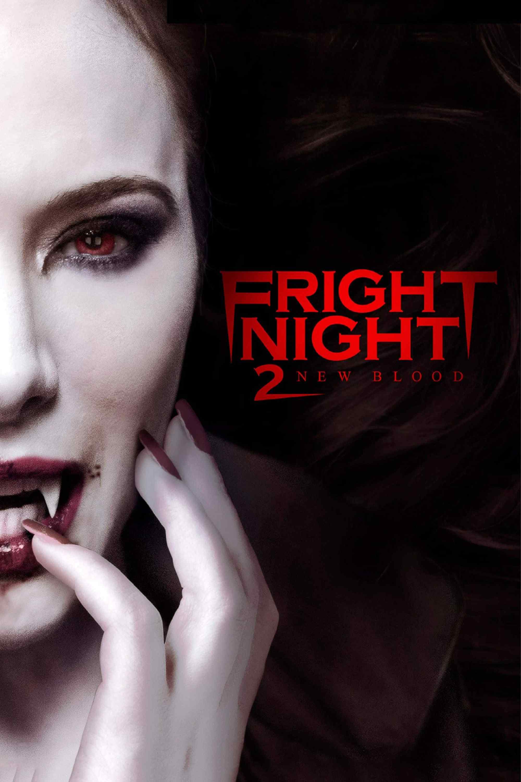 Poster chính thức của phim Phim Kinh Dị, Phim Hài "Bóng Đêm Kinh Hoàng 2" (Fright Night 2: New Blood - 2013), với sự tham gia của diễn viên Will Payne và Sean Power.