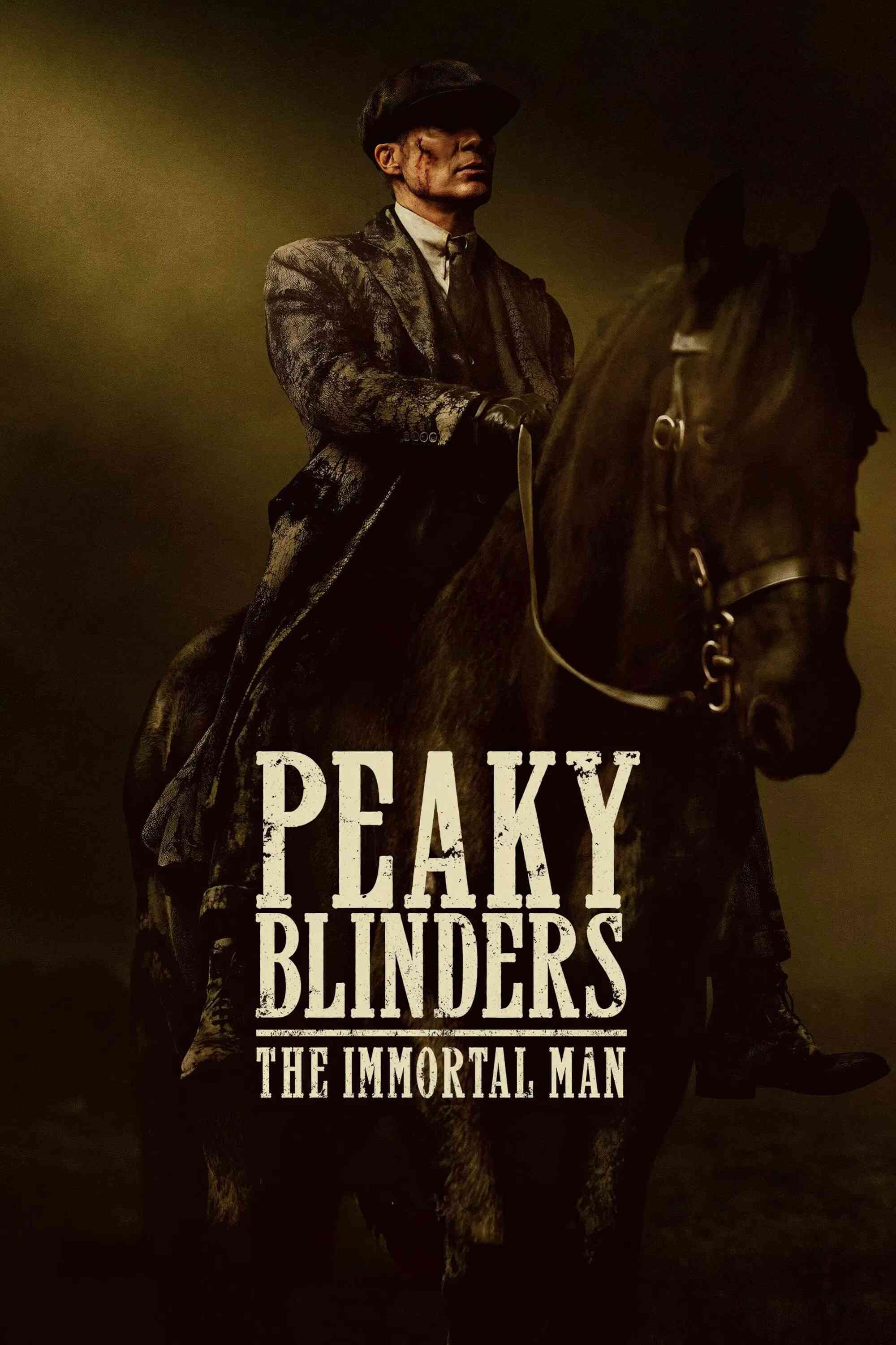 Poster chính thức của phim Phim Hình Sự, Phim Tâm Lý "Bóng Ma Anh Quốc: Người Bất Tử" (Peaky Blinders: The Immortal Man - 2026), với sự tham gia của diễn viên Cillian Murphy và Tim Roth.