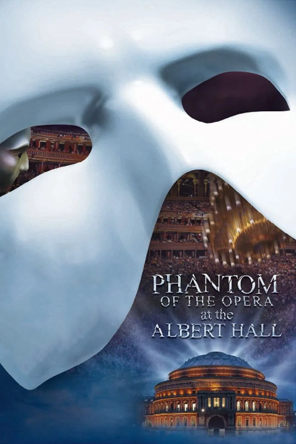 Poster chính thức của phim Phim Ca Nhạc, Phim Tâm Lý "Bóng ma Nhà hát" (The Phantom of the Opera at the Royal Albert Hall - 2011), với sự tham gia của diễn viên Ramin Karimloo và Sierra Boggess.